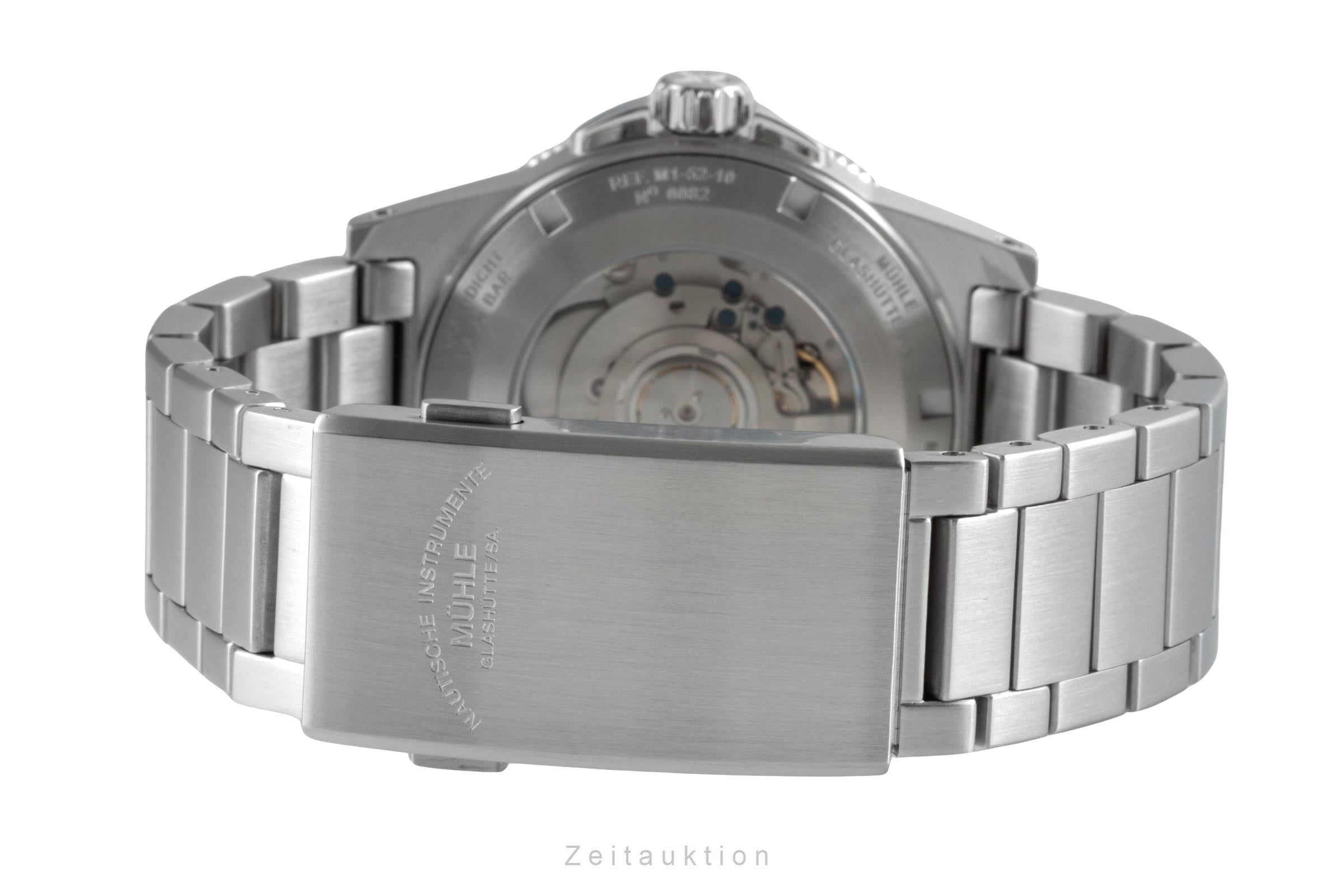 Mühle Sportivo Travel GMT Automatik Stahl Ref. M1-52-13 MB  B&P 2025 NP: 2950 € [2507052]