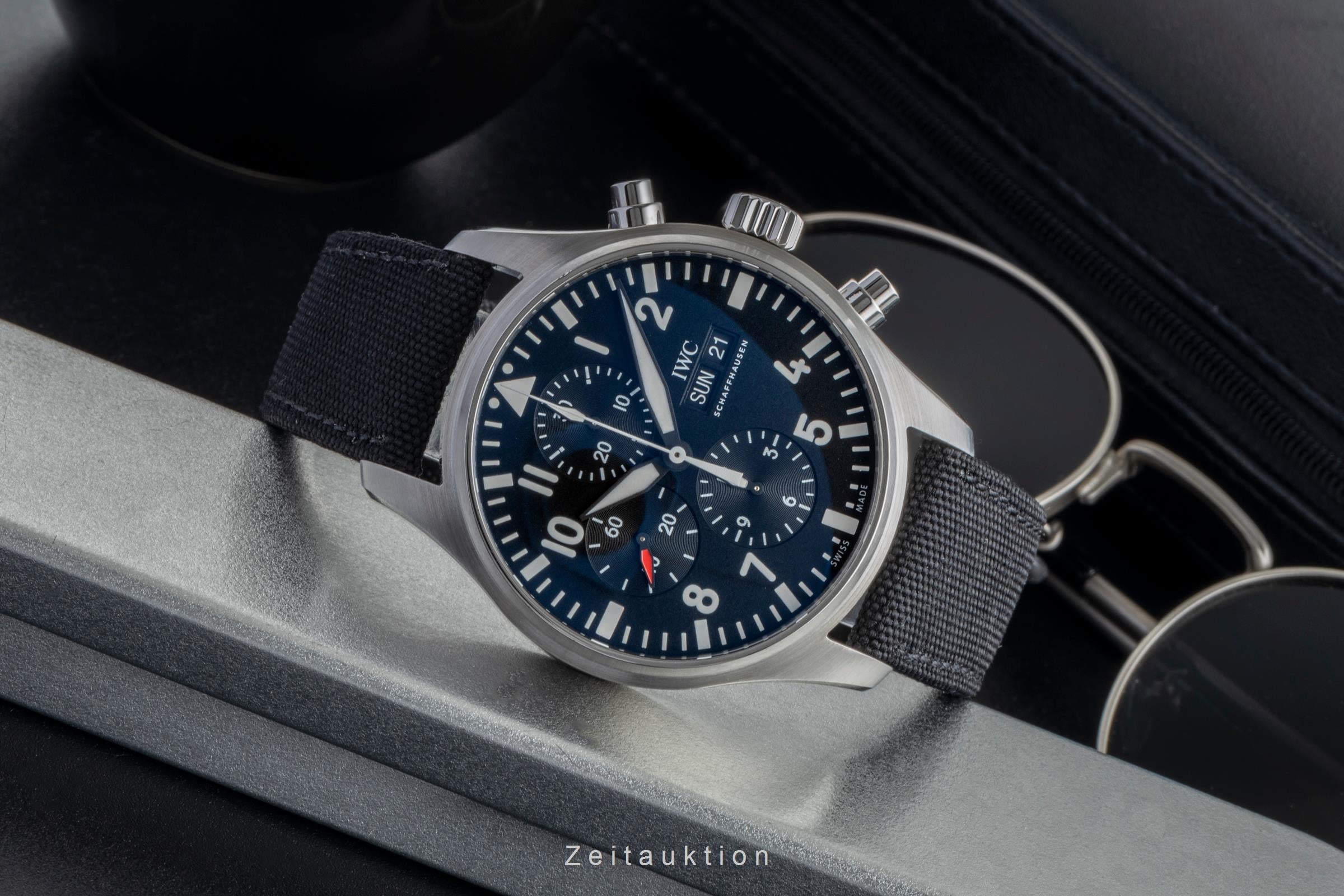 IWC Pilot´s Day-Date Chronograph Automatik Herrenuhr IW377709 B&P 2018 [2507053]