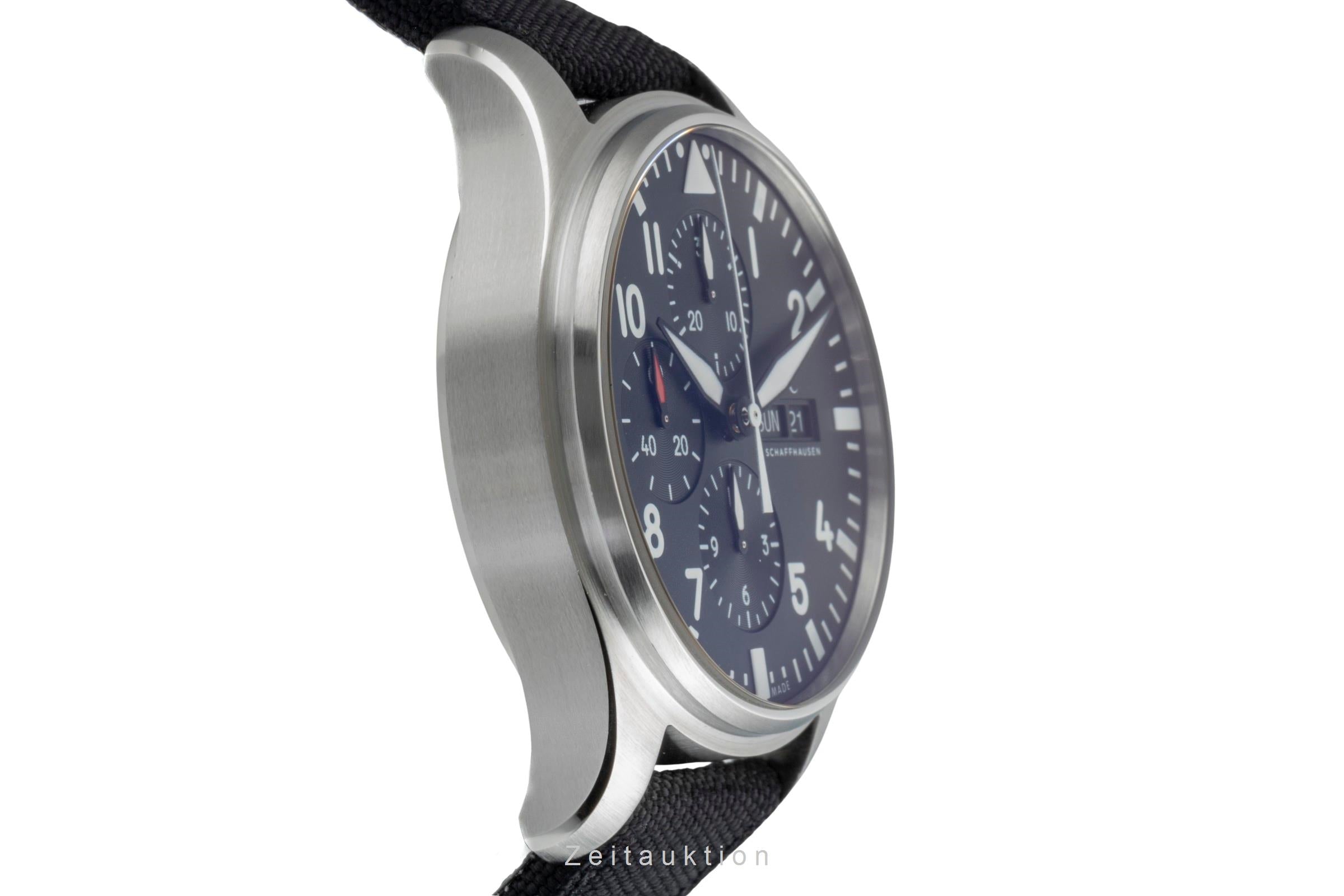 IWC Pilot´s Day-Date Chronograph Automatik Herrenuhr IW377709 B&P 2018 [2507053]