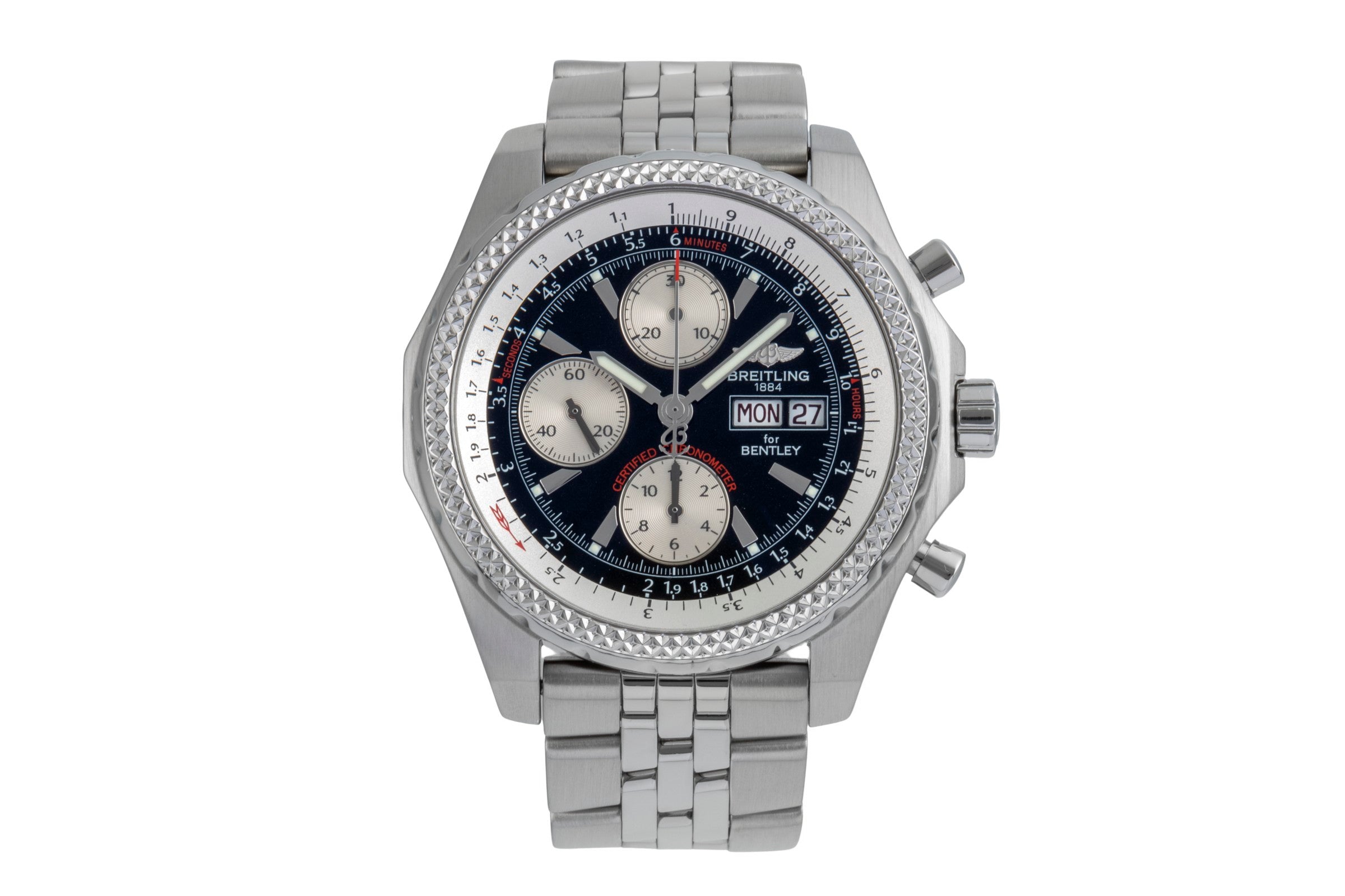 Breitling Bentley GT chronograph steel automatic men's watch A13362  [2507054]