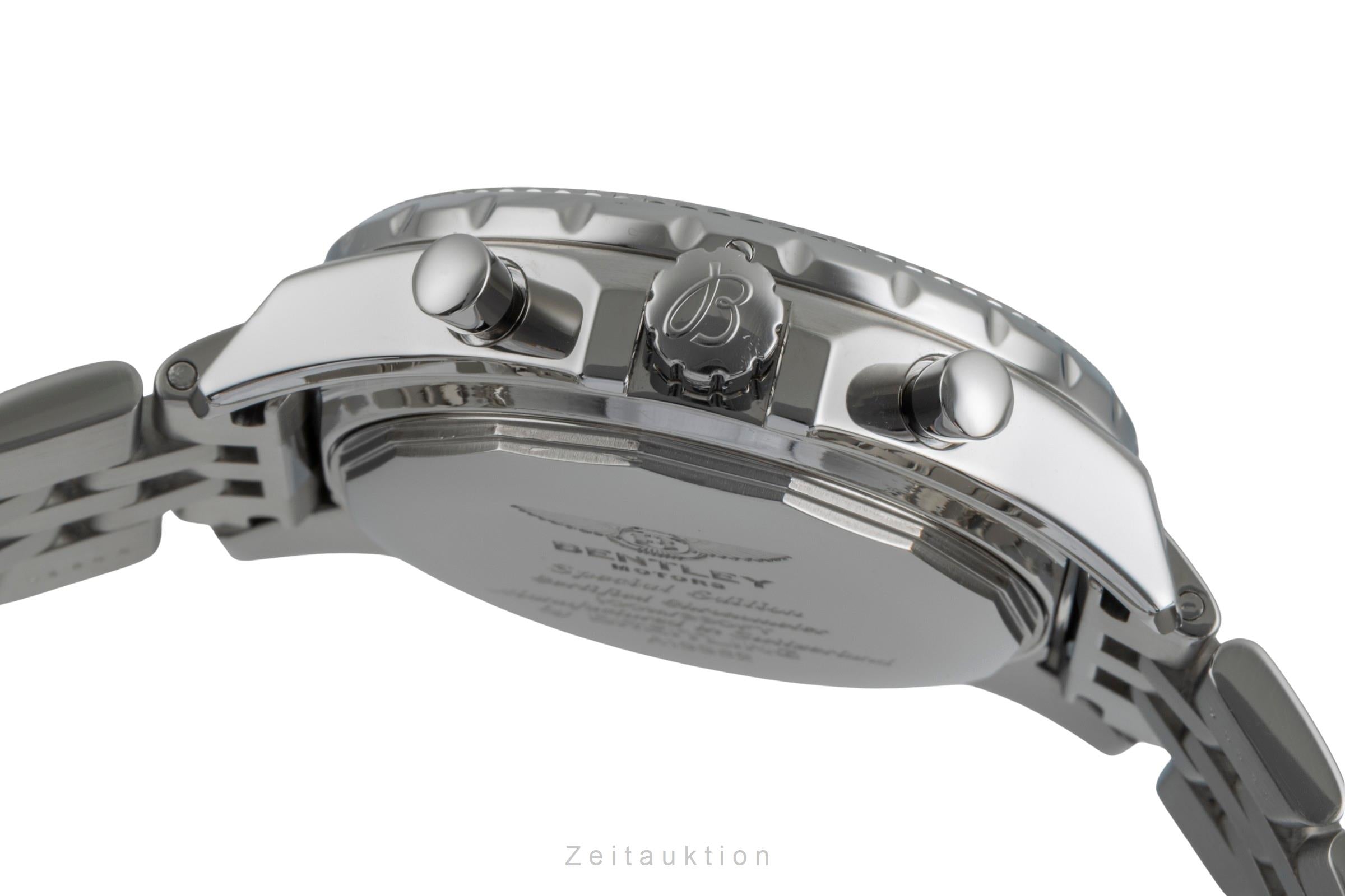 Breitling Bentley GT Chronograph Edelstahl Automatik Ref. A13362 B&P 2009 [2507054]
