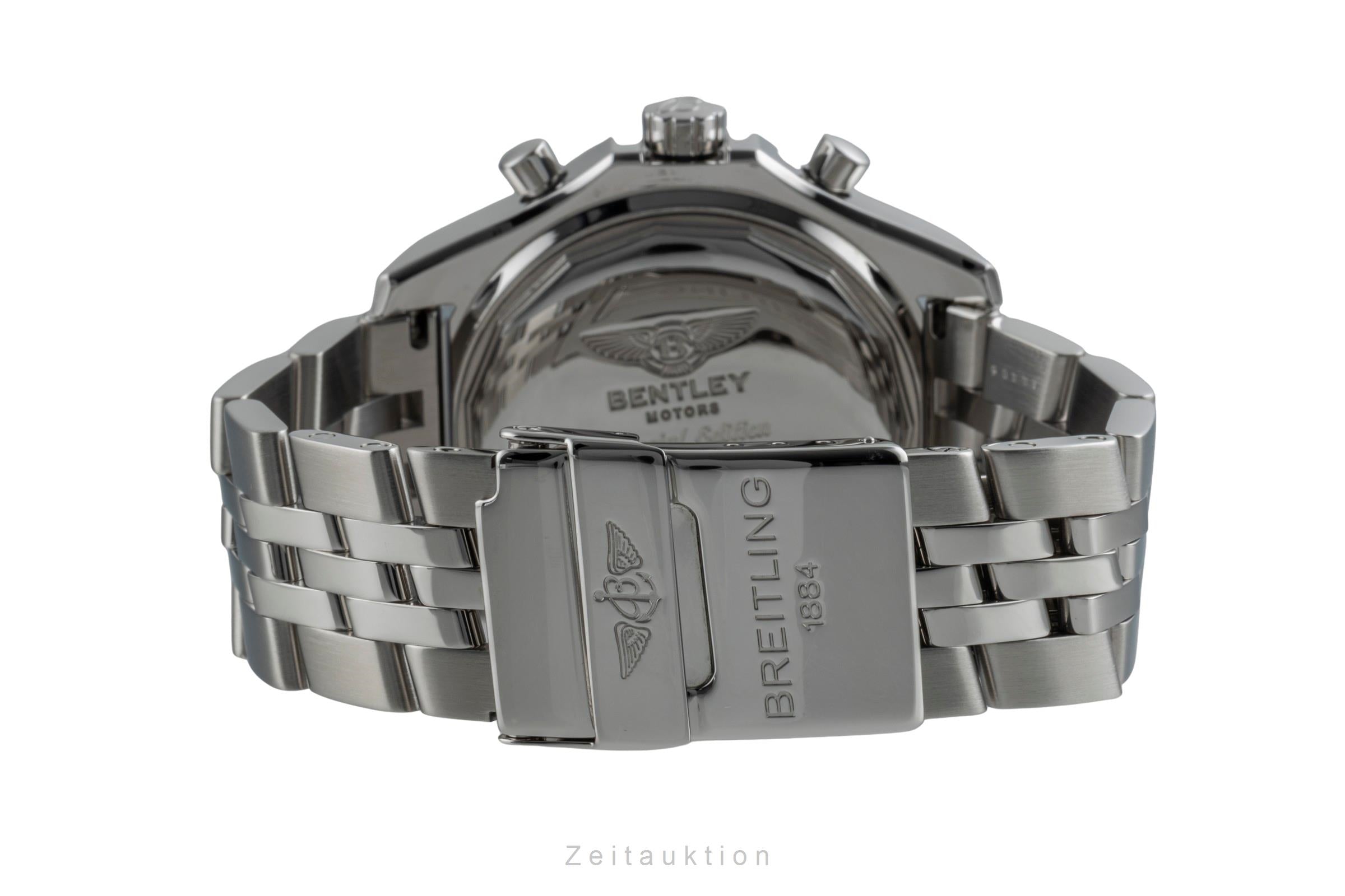 Breitling Bentley GT Chronograph Edelstahl Automatik Ref. A13362 B&P 2009 [2507054]