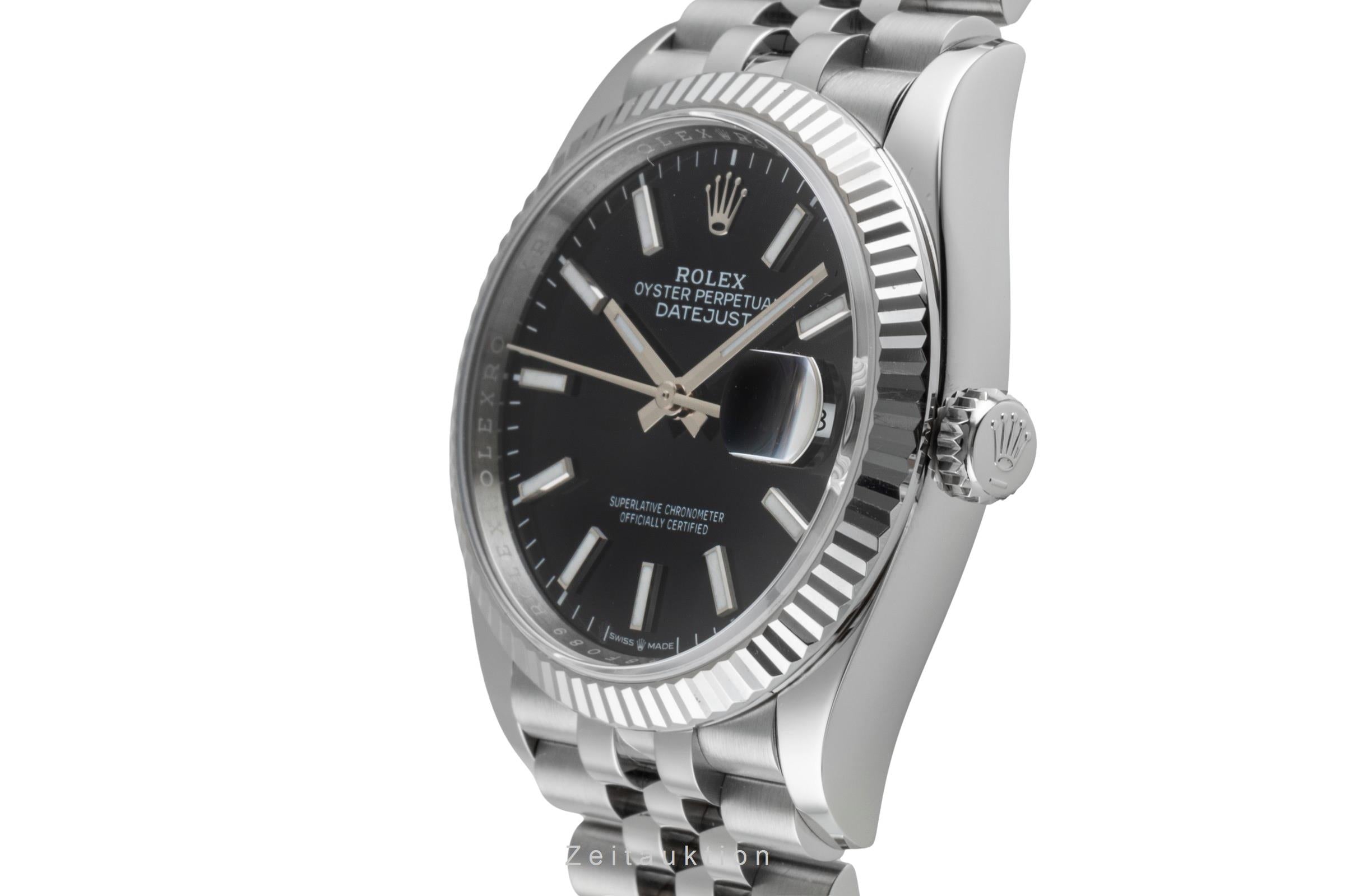 Rolex Datejust  Stahl / Weissgold Automatik Herrenuhr Ref. 126234 B&P 2021 [2507058]