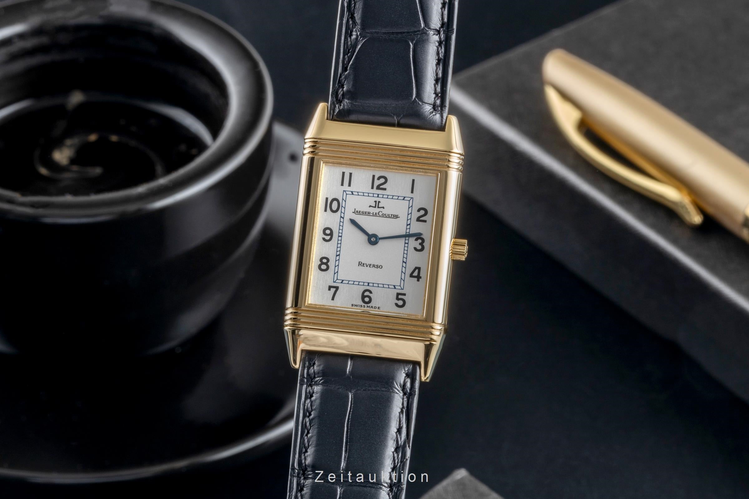Jaeger LeCoultre Reverso 18k (0,750) Gold Handaufzug  Ref. Q2501420 250.1.86  [2507059]