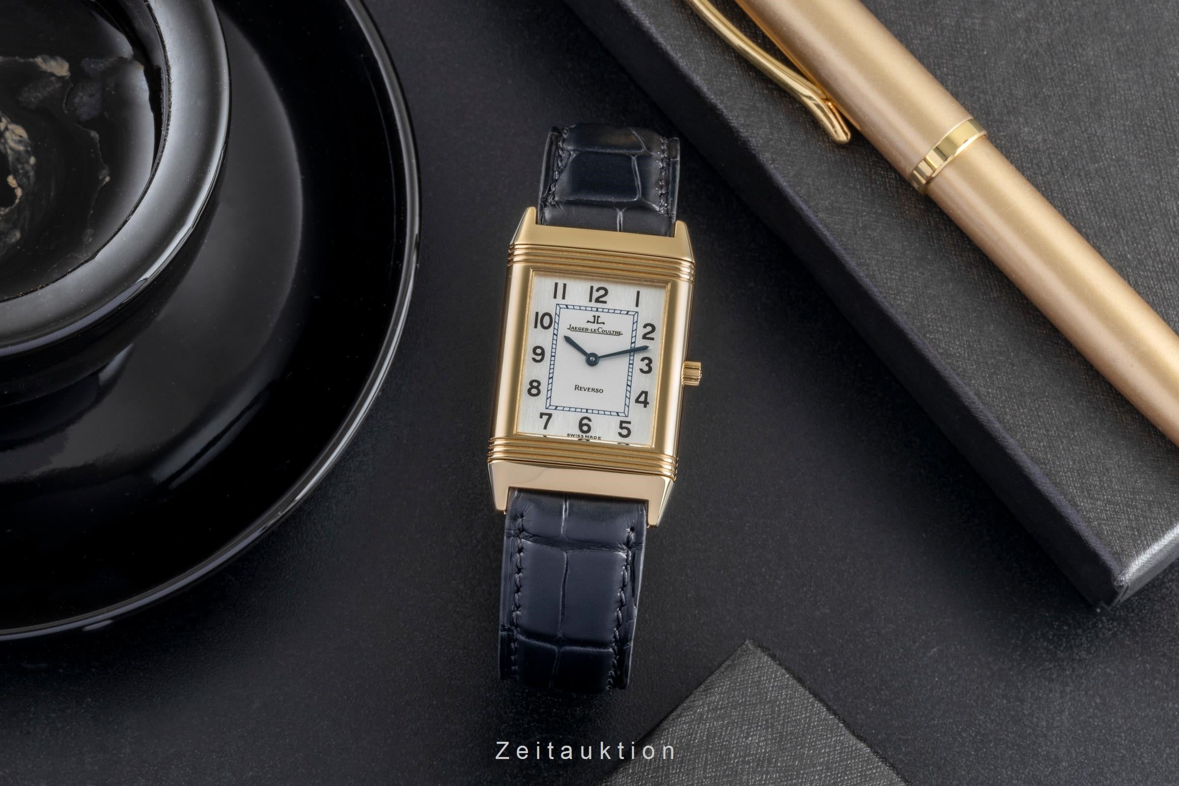 Jaeger LeCoultre Reverso 18k (0,750) Gold Handaufzug  Ref. Q2501420 250.1.86  [2507059]