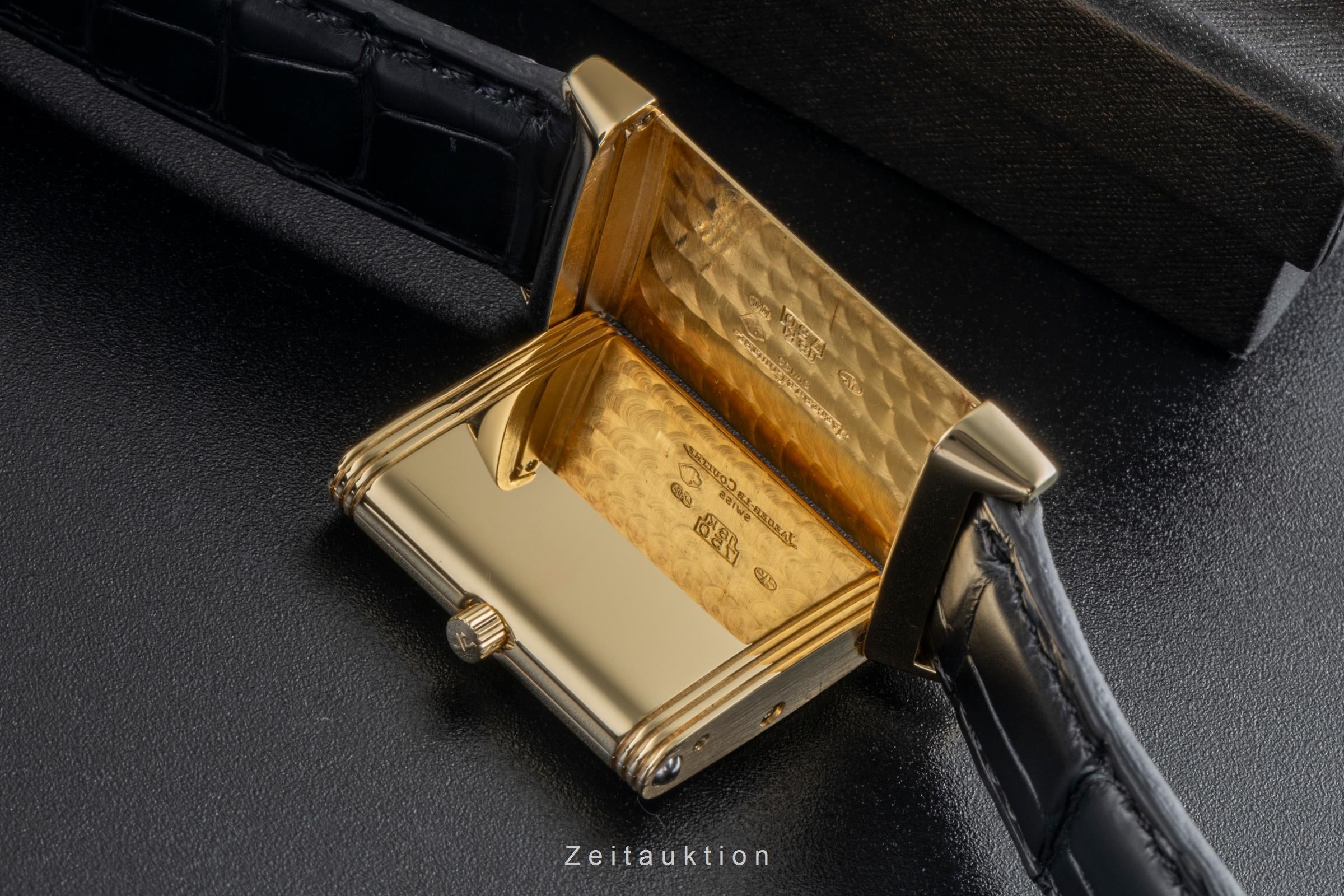 Jaeger LeCoultre Reverso 18k (0,750) Gold Handaufzug  Ref. Q2501420 250.1.86  [2507059]