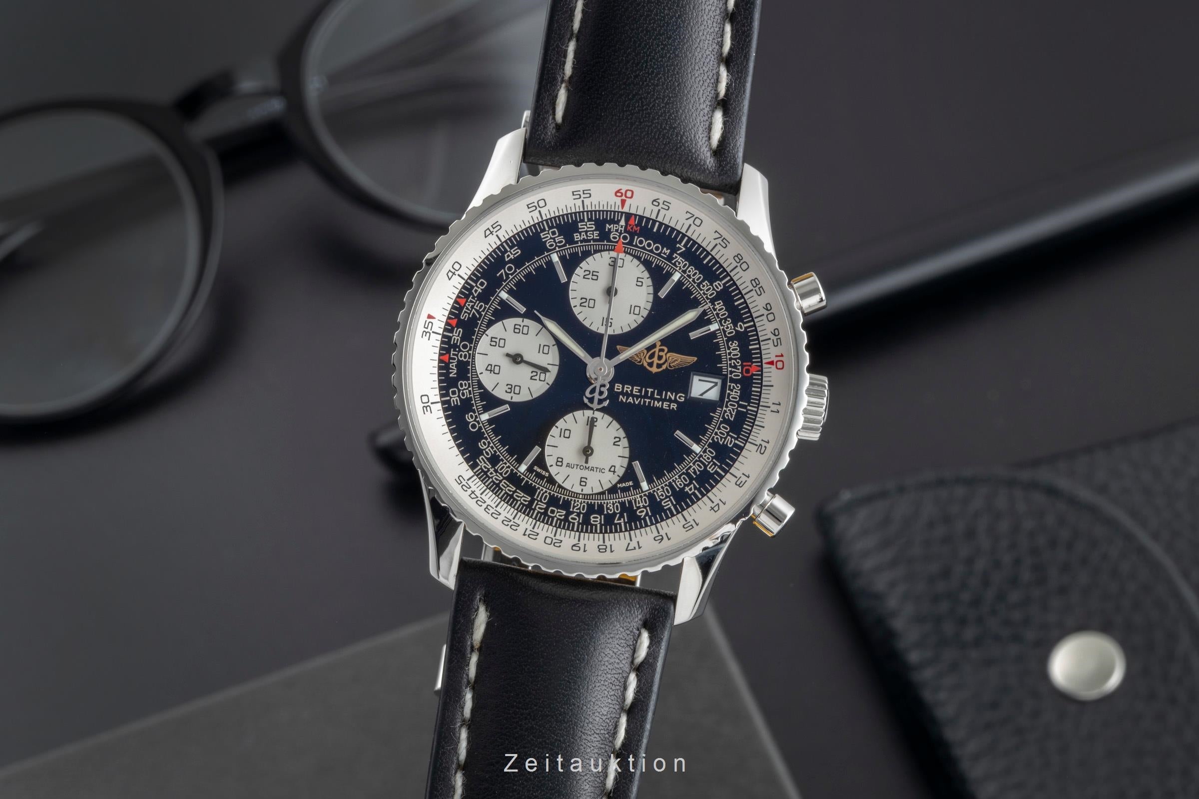 Breitling Old Navitimer Chronograph Edelstahl Automatik Ref. A13322 [2507065]