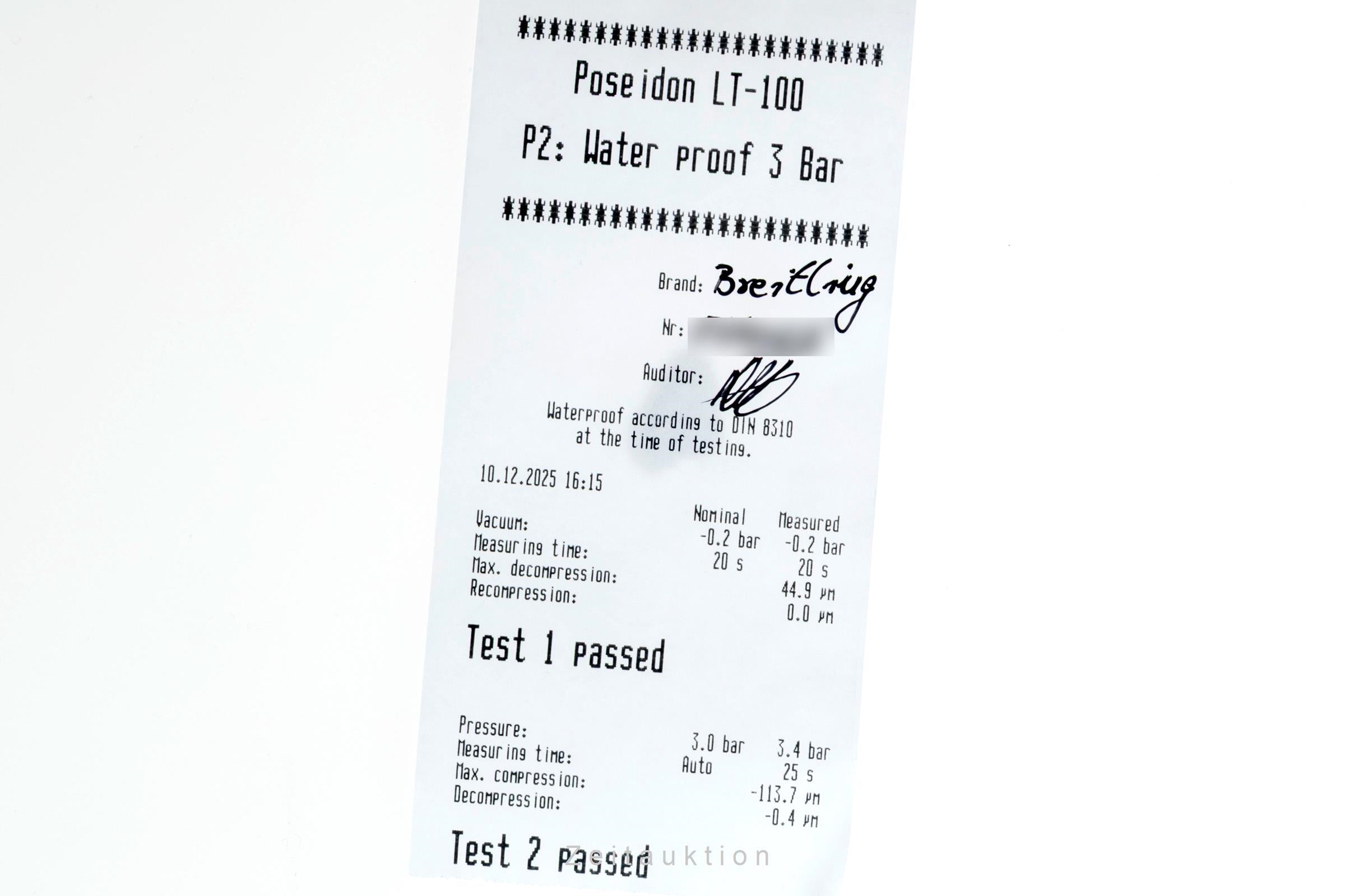 Breitling Old Navitimer Chronograph Edelstahl Automatik Ref. A13322 [2507065]