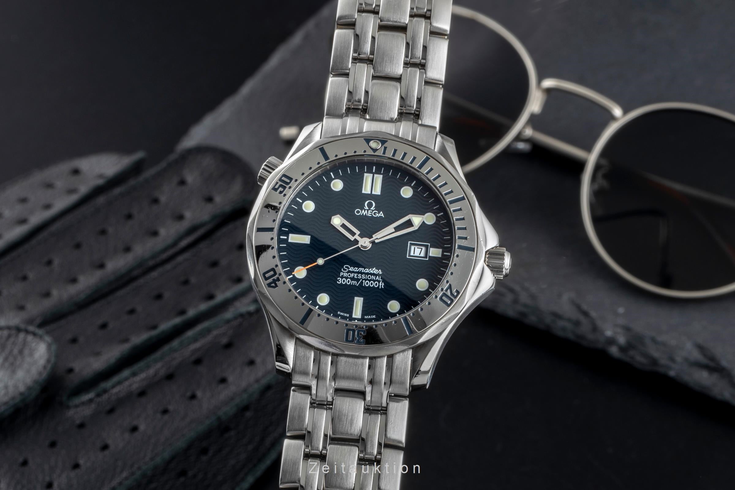 Omega Seamaster acero cuarzo reloj para caballeros 2542.80.00  [2507066]