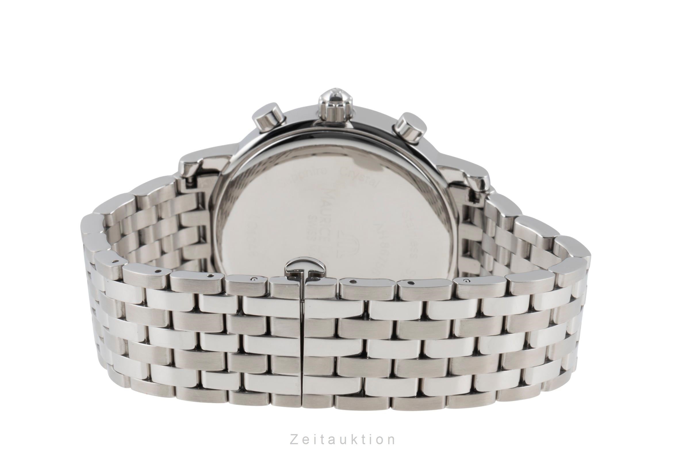 Maurice Lacroix Les Classiques Stahl Quarz Ref. LC1048-SS002-110 B&P [2507067]