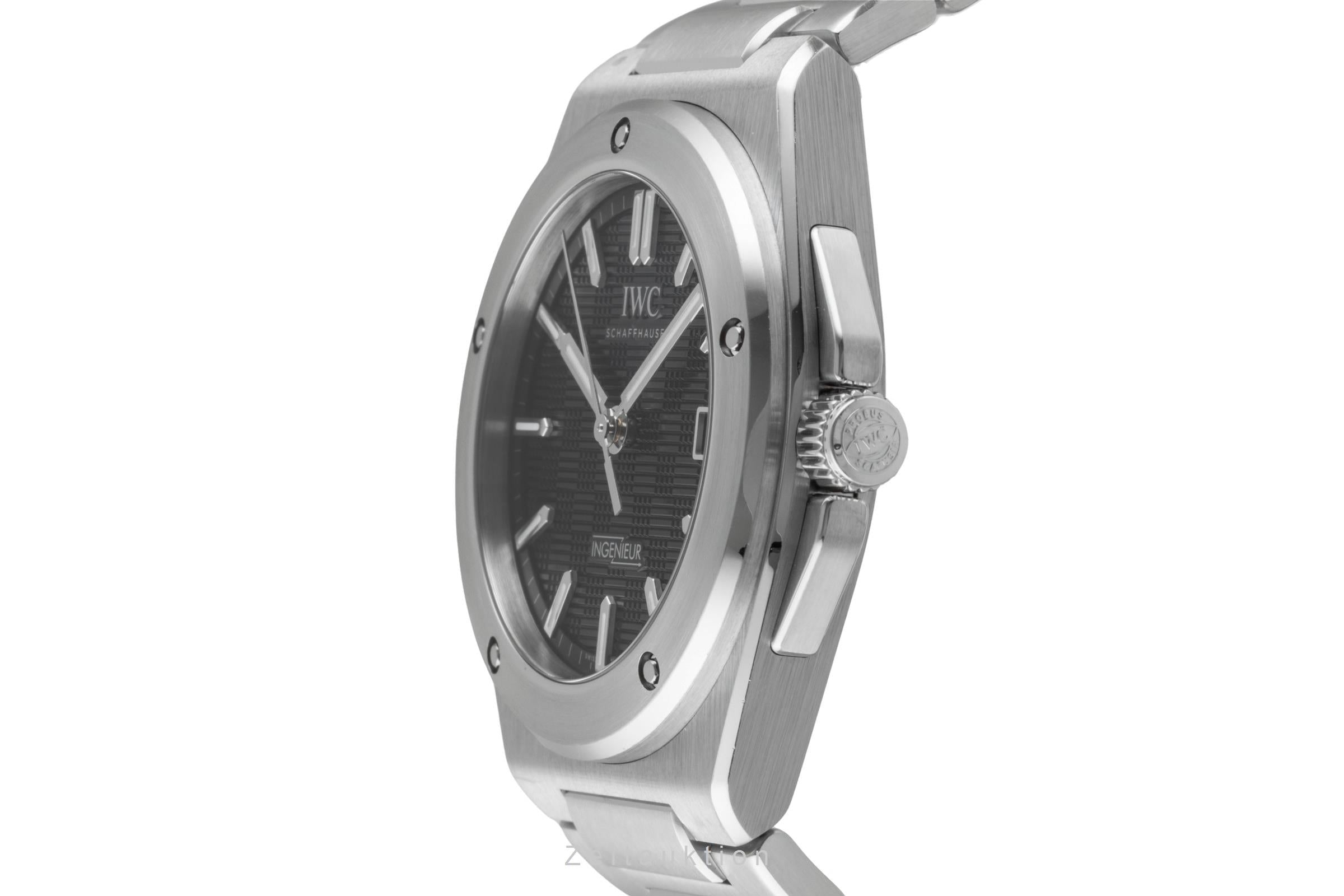 IWC Ingenieur acier automatique montre pour hommes IW328901 LP: 12900EUR  [2507068]