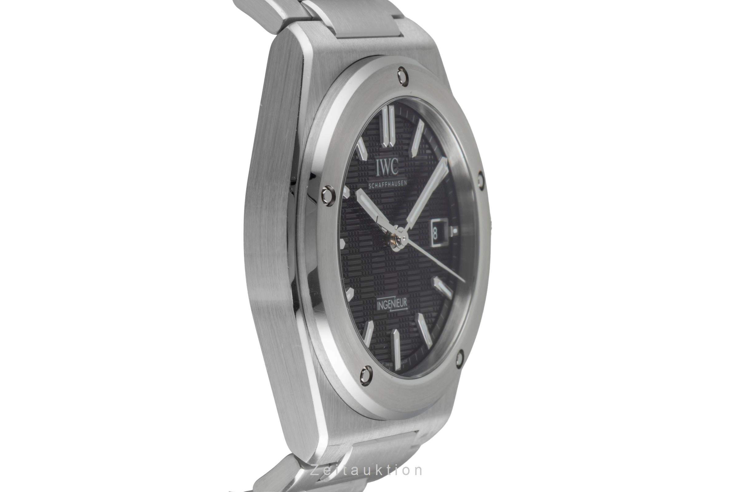 IWC Ingenieur acier automatique montre pour hommes IW328901 LP: 12900EUR  [2507068]