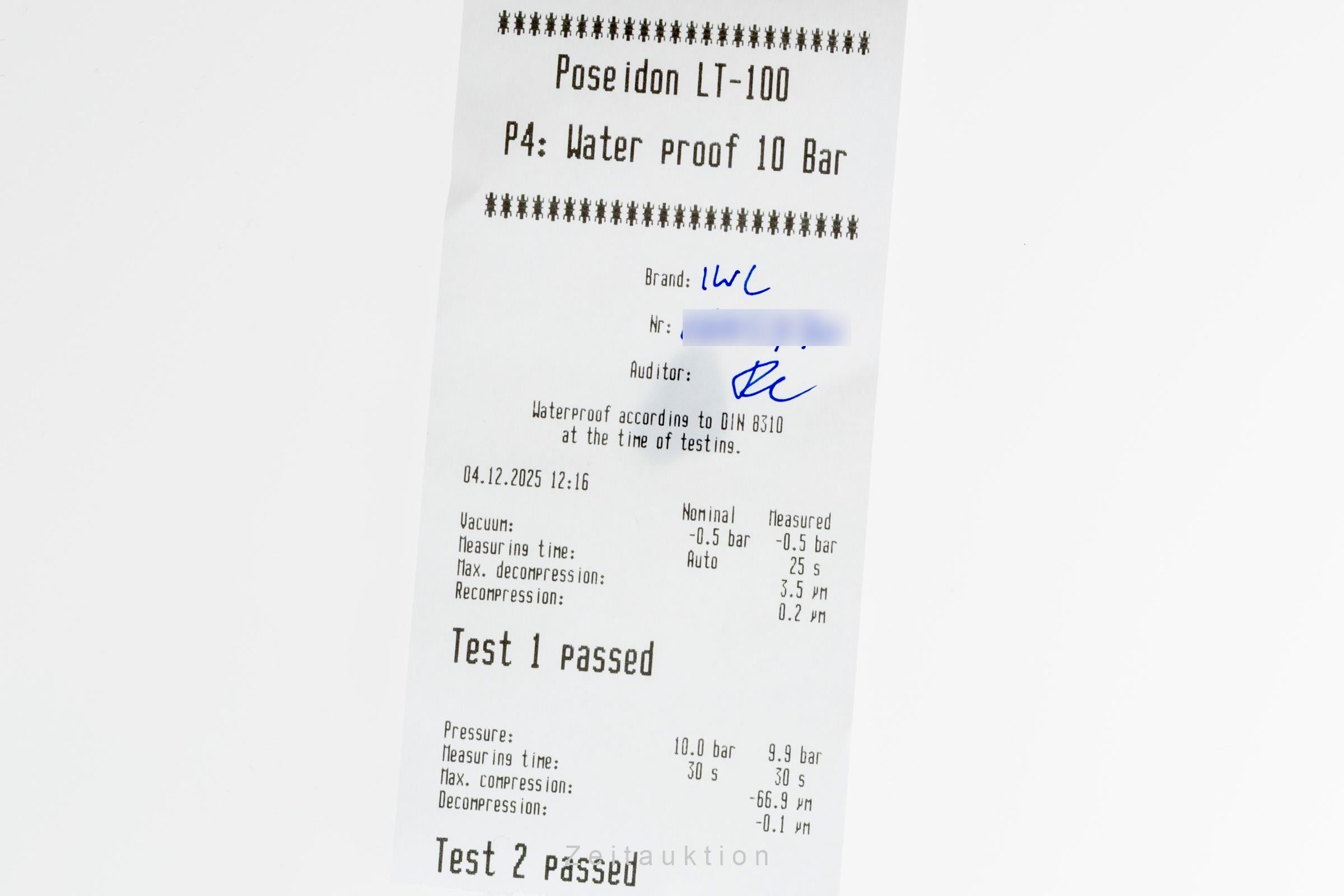 IWC Ingenieur acier automatique montre pour hommes IW328901 LP: 12900EUR  [2507068]