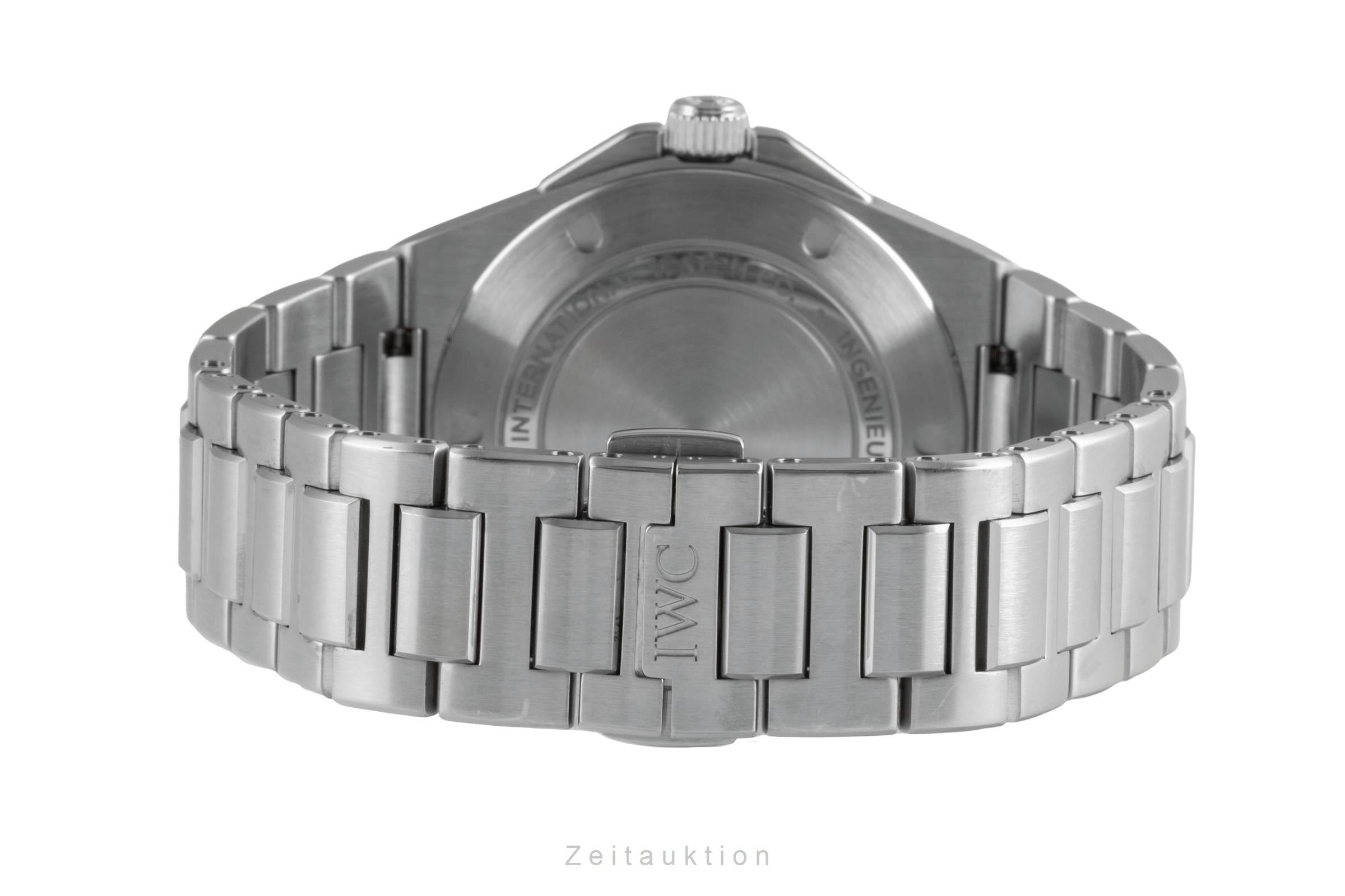 IWC Ingenieur acier automatique montre pour hommes IW328901 LP: 12900EUR  [2507068]