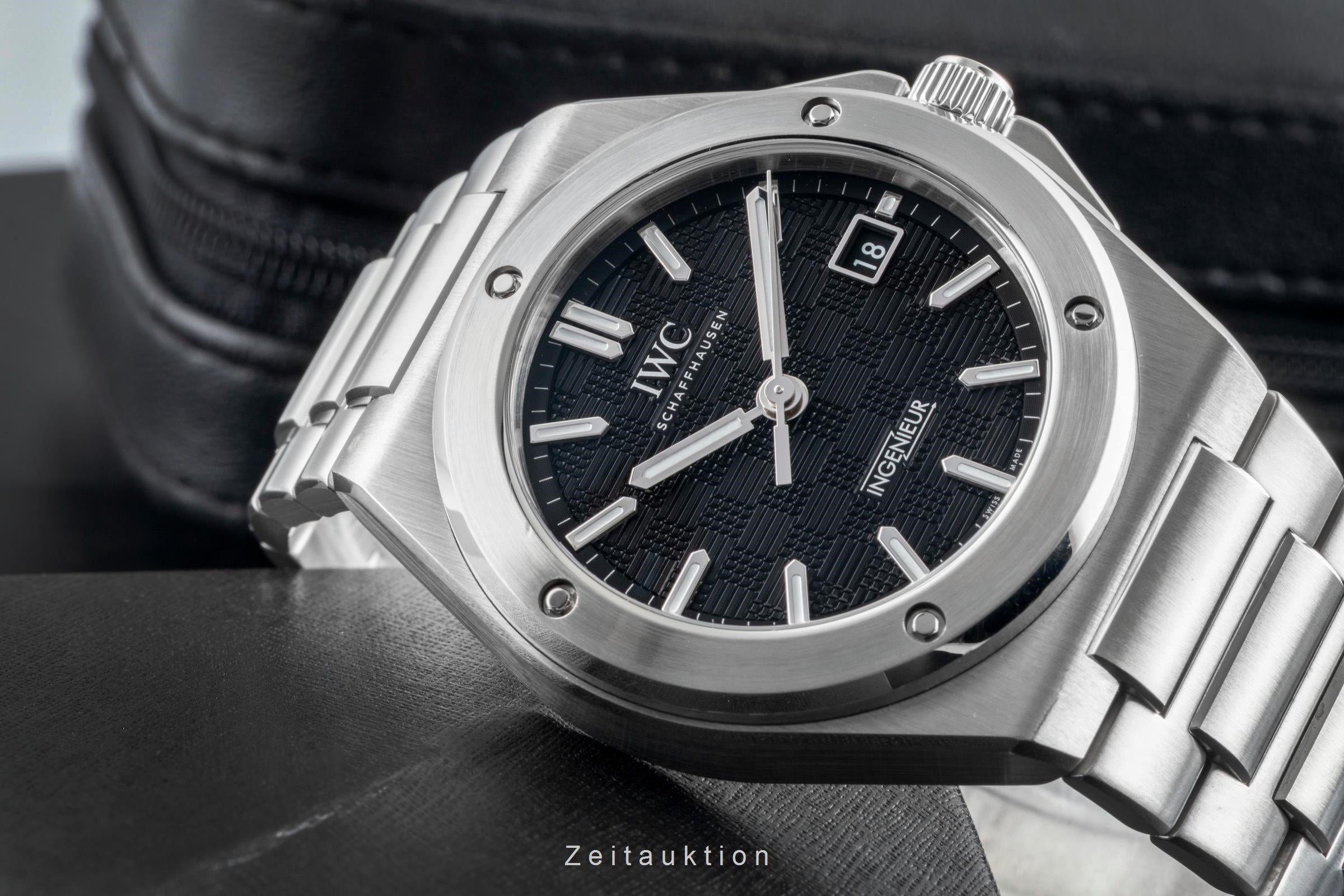 IWC Ingenieur acier automatique montre pour hommes IW328901 LP: 12900EUR  [2507068]