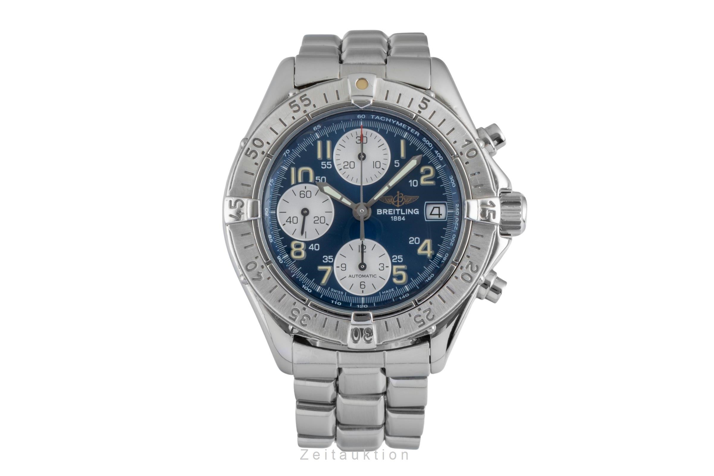 BREITLING COLT 自動巻き 腕時計 Breitling Colt Chronograph steel automatic Kal. B13 Ref. A13035.1