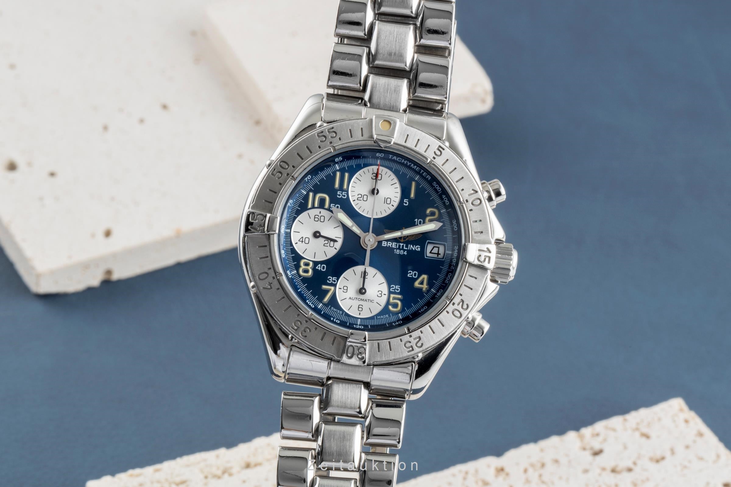 Breitling Colt Chronograph steel automatic Kal. B13 Ref. A13035.1