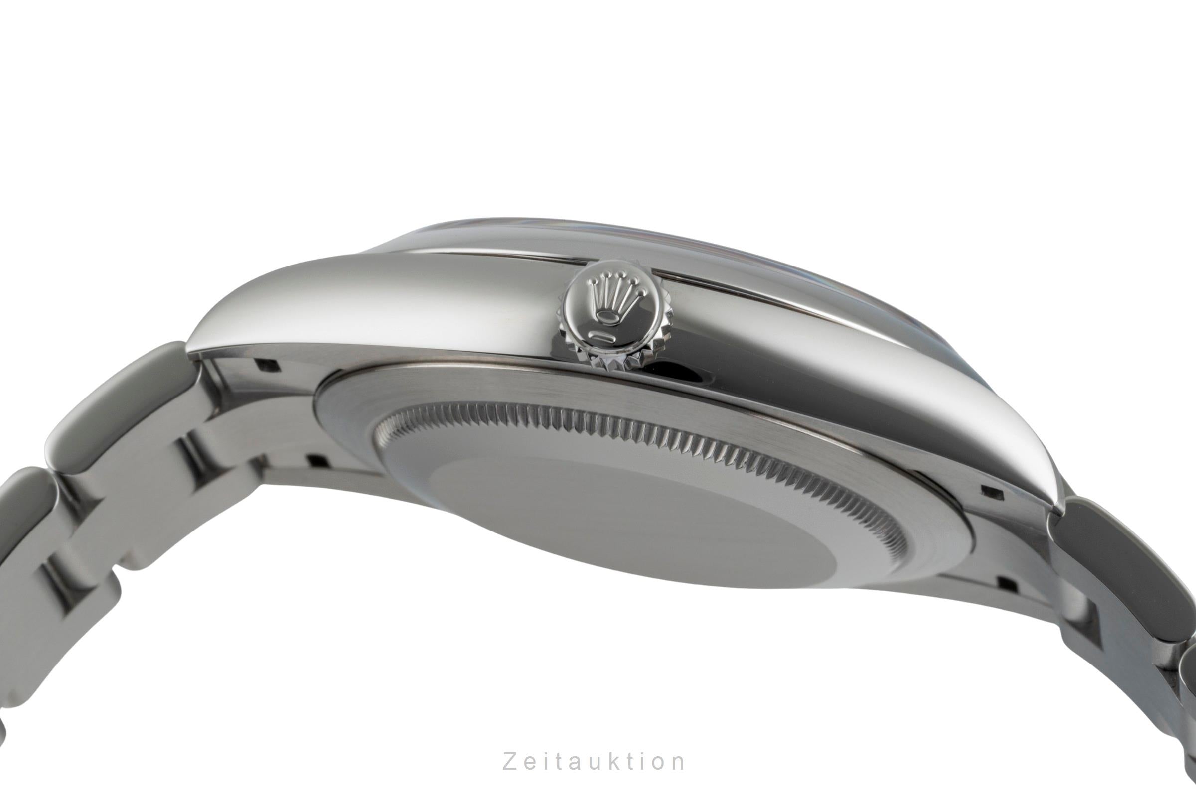 Rolex Oyster Perpetual Black Dial Stahl Automatik Ref. 124300 B&P 2022 [2507071]