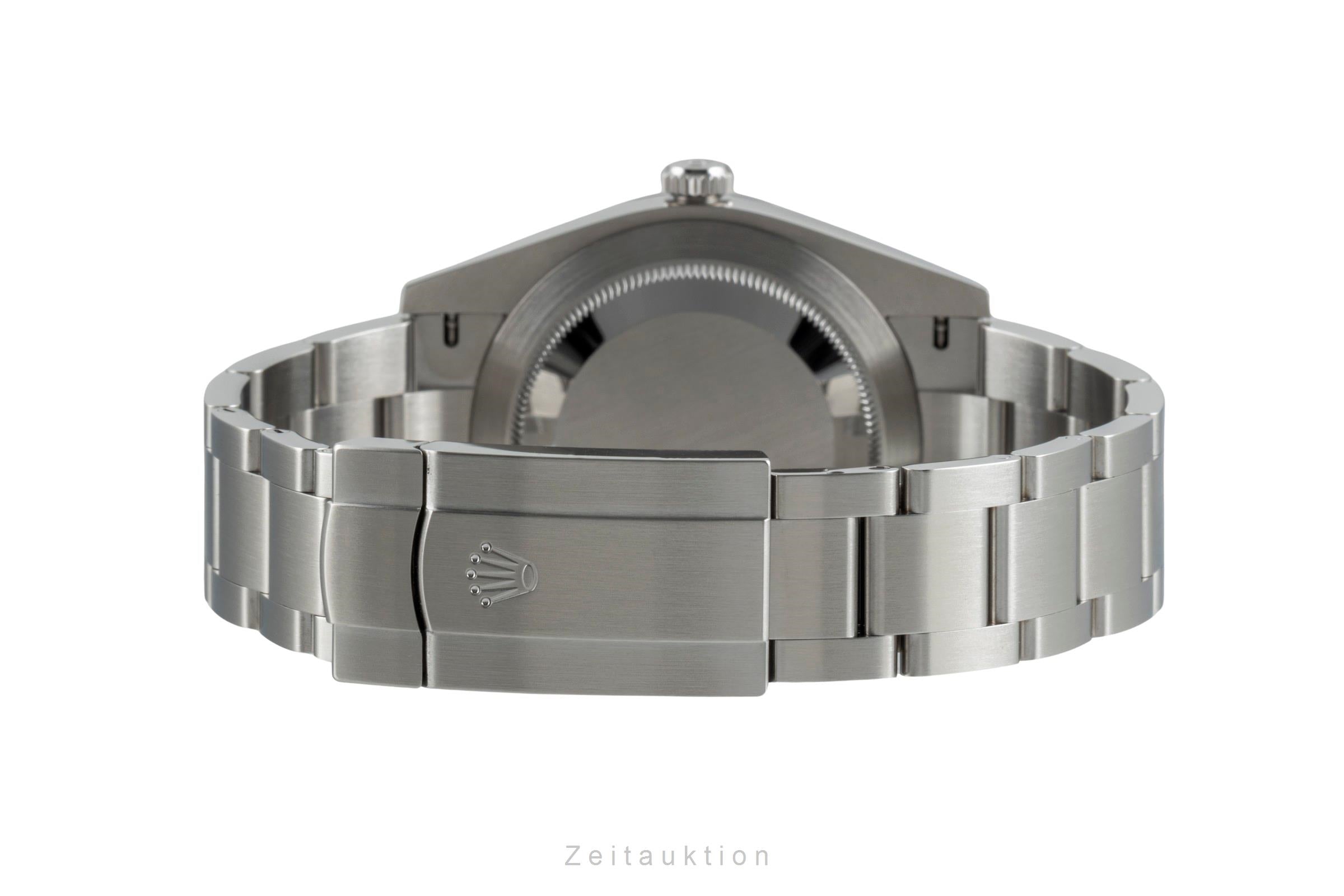 Rolex Oyster Perpetual Black Dial Stahl Automatik Ref. 124300 B&P 2022 [2507071]