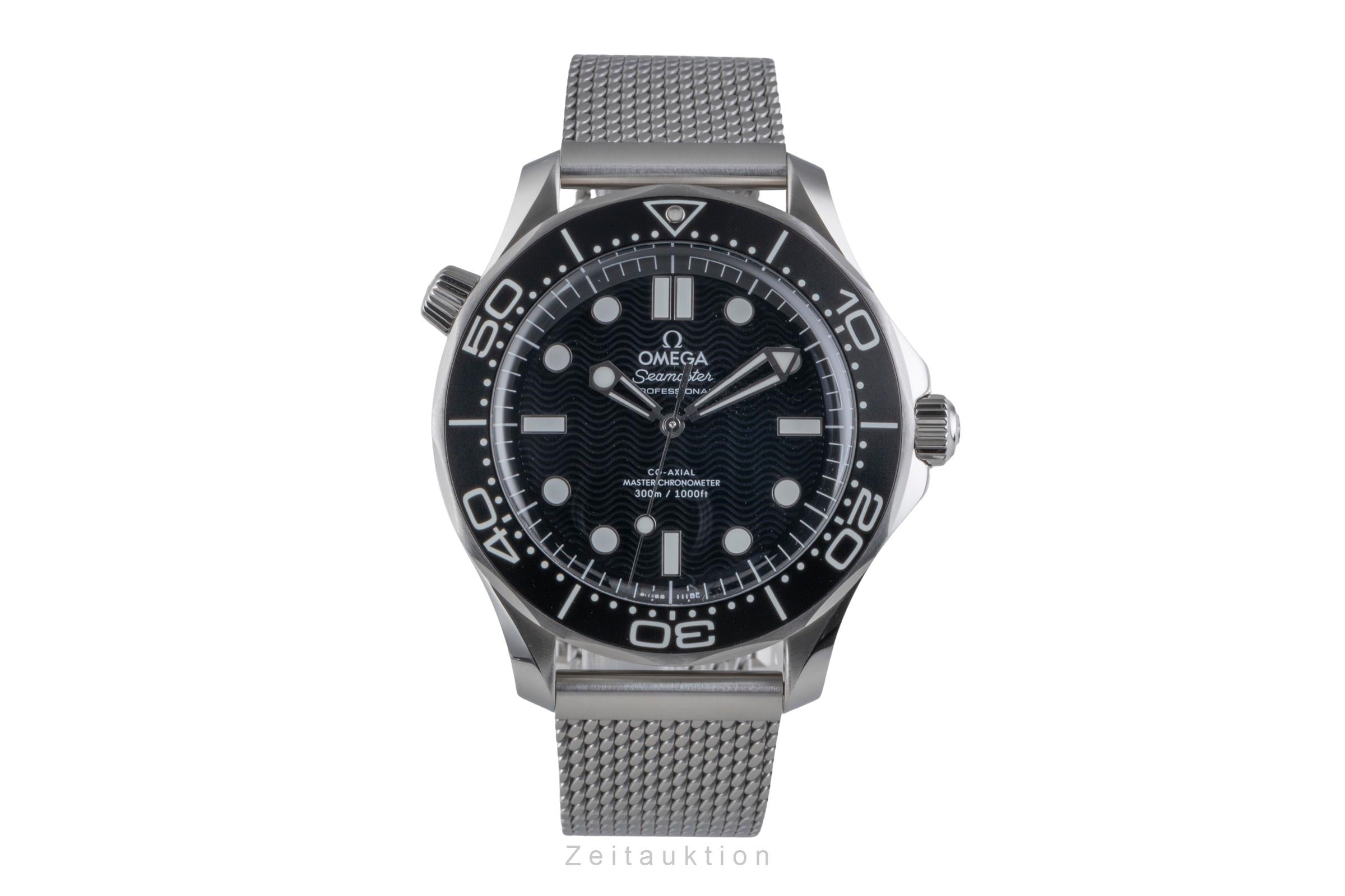 Omega Seamaster steel automatic men's watch 210.30.42.20.01.010 LP: 7100EUR  [2507072]