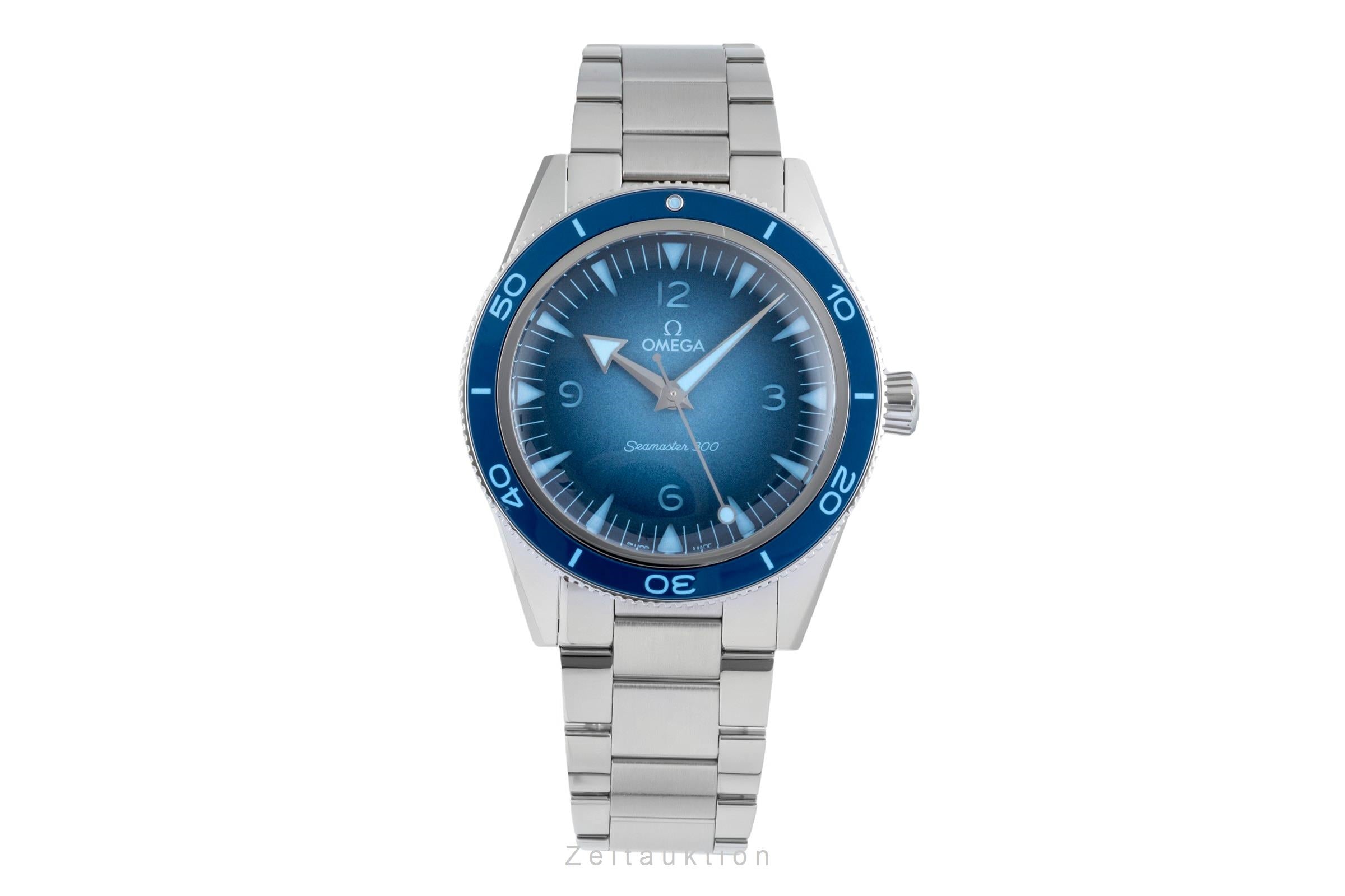 Omega Seamaster 300 Stahl Automatik Ref. 234.30.41.21.03.002 B&P NP: 8100,- € [2507073]