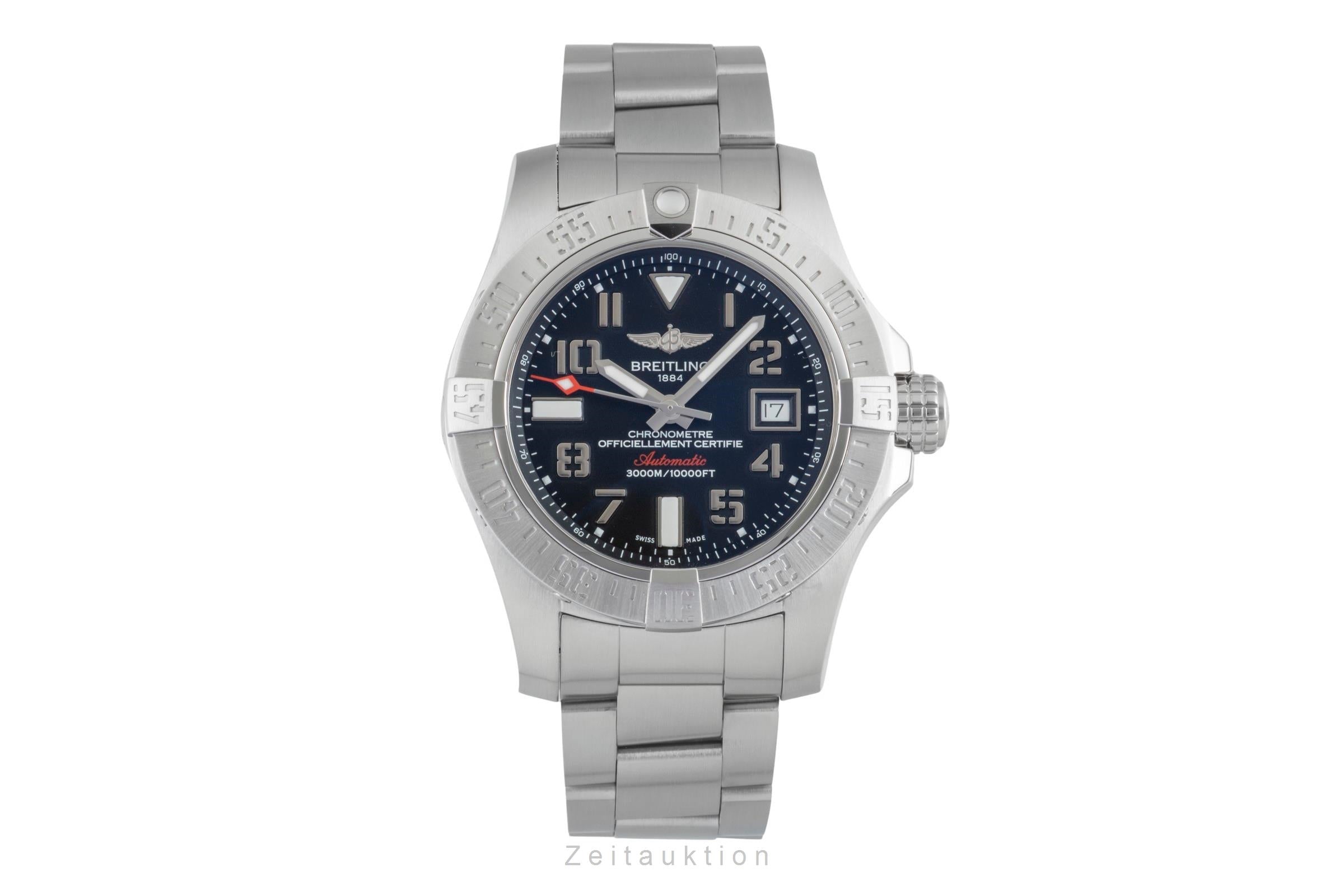 Breitling Avenger II Seawolf steel automatic men's watch A17331101B2A1  [2507074]