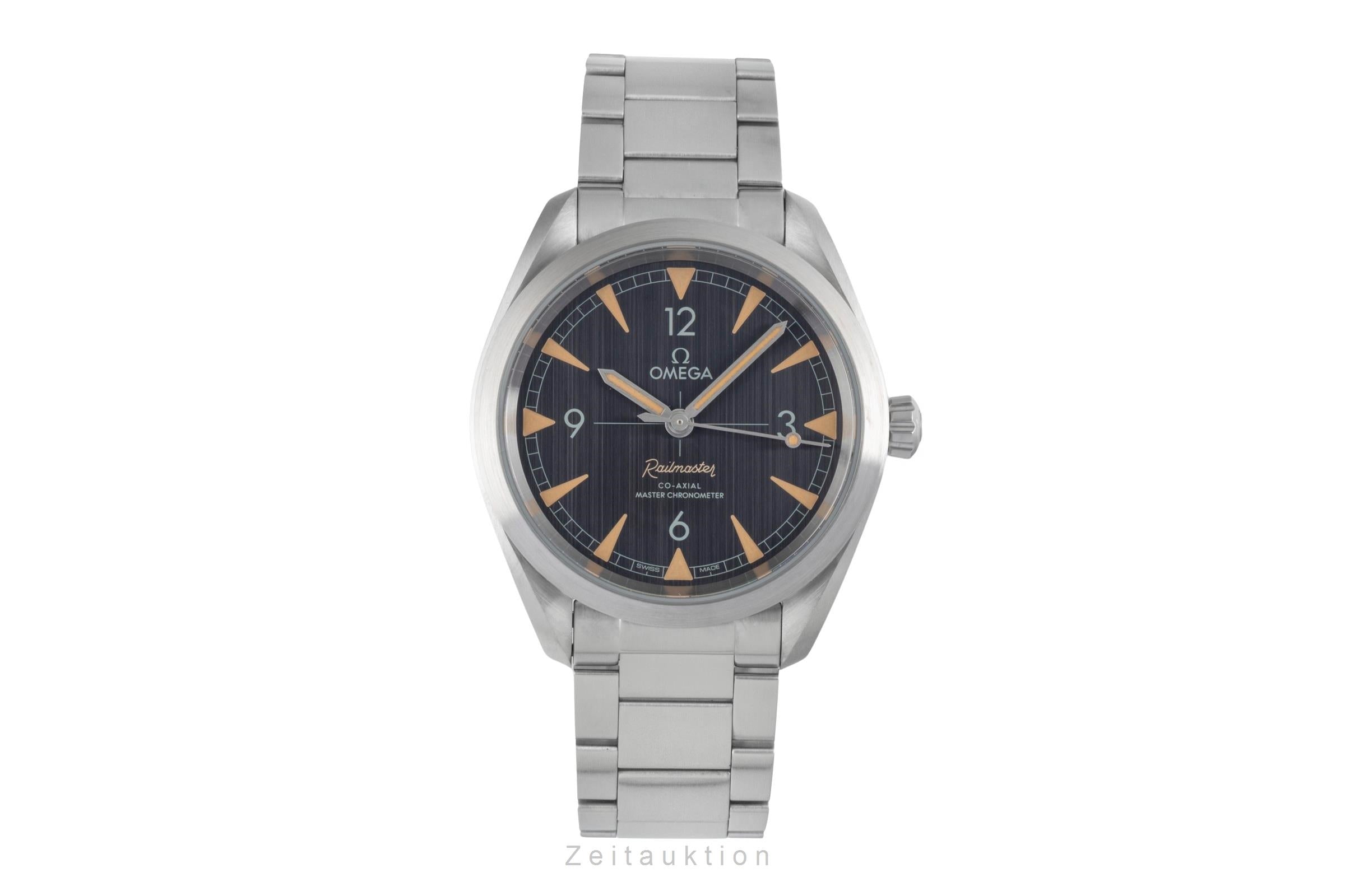 Omega Railmaster steel automatic men's watch 220.10.40.20.01.001  [2507075]