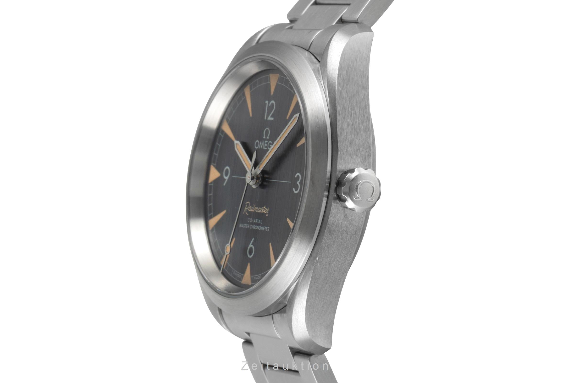 Omega Railmaster steel automatic men's watch 220.10.40.20.01.001  [2507075]