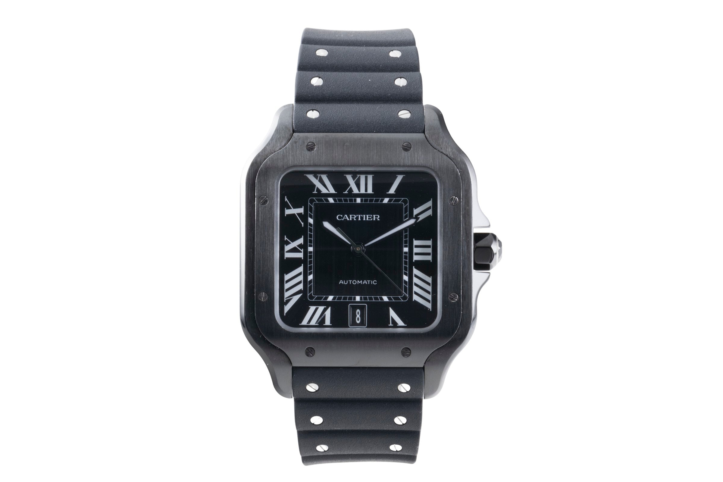 Cartier Santos steel automatic men's watch WSSA0039 LP: 9450EUR  [2507077]