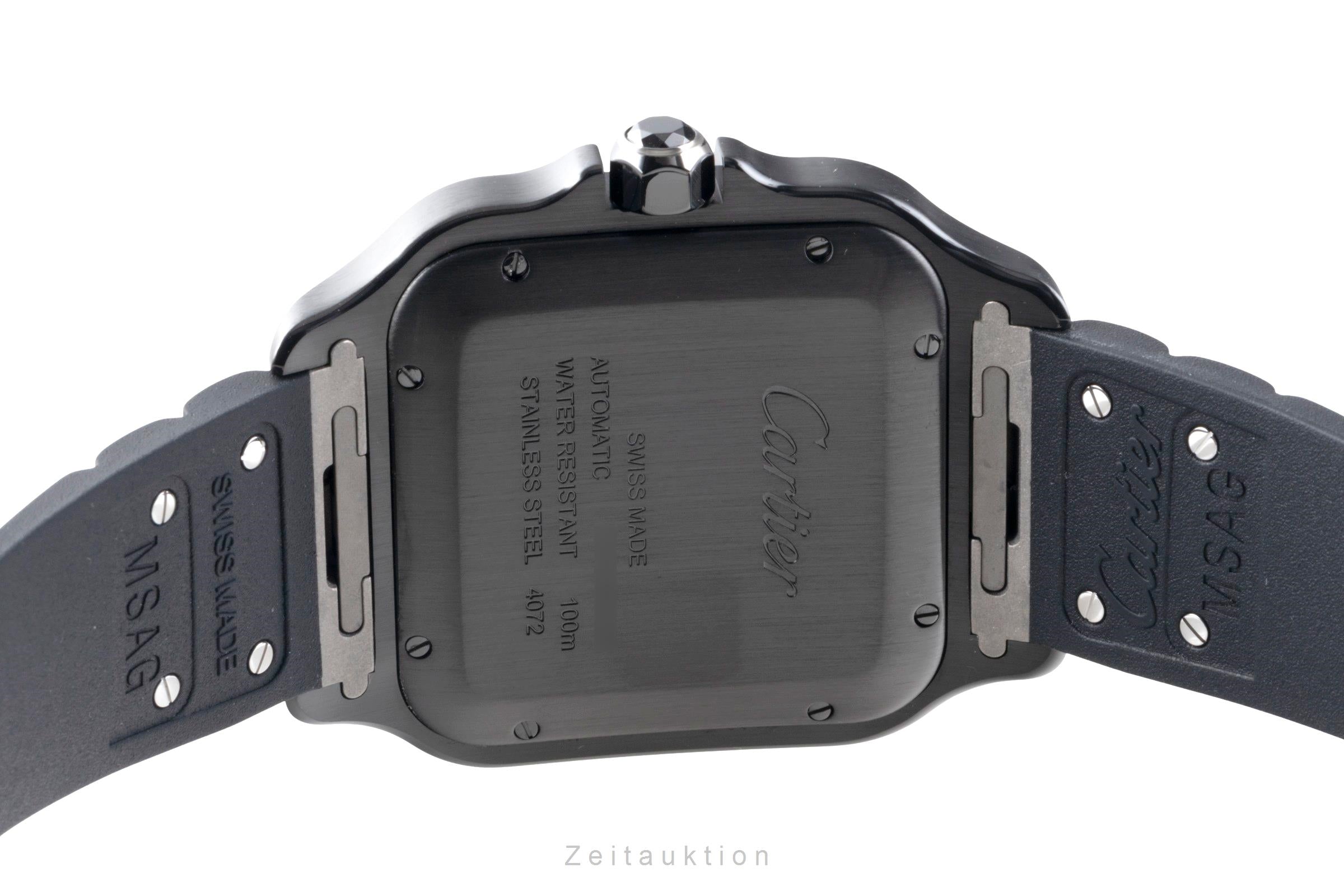 Cartier Santos acero automático reloj para caballeros WSSA0039 LP: 9450EUR  [2507077]