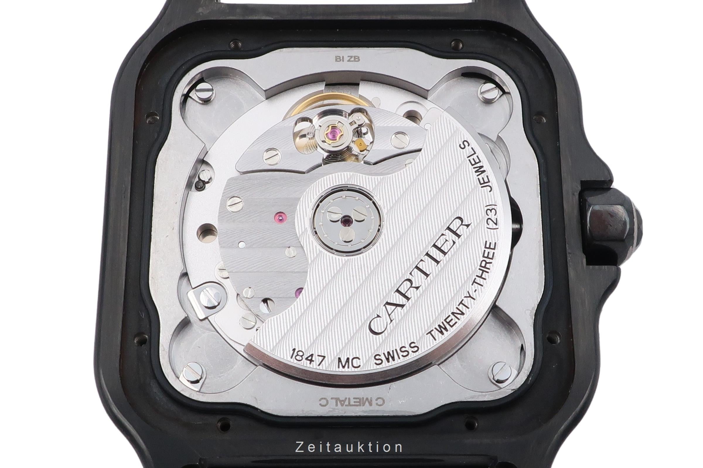 Cartier Santos acero automático reloj para caballeros WSSA0039 LP: 9450EUR  [2507077]