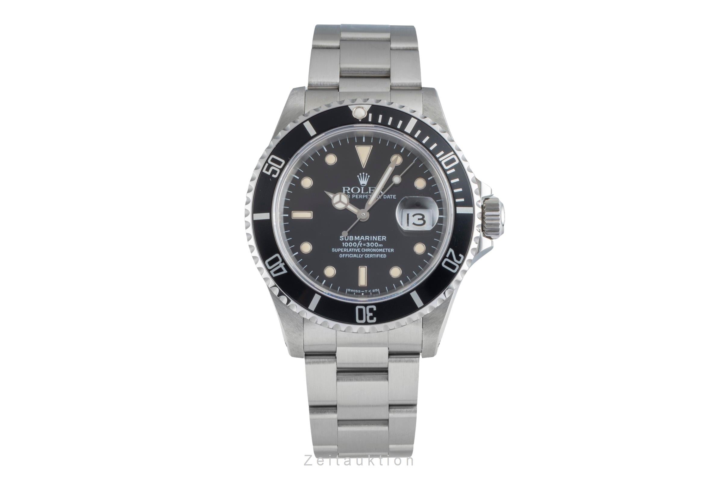 Rolex Submariner steel automatic men's watch 16610  [2507080]