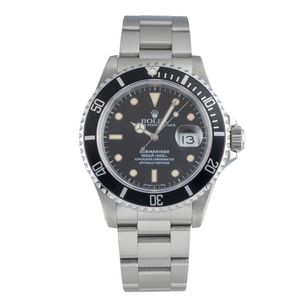 Rolex Submariner steel automatic men's watch 16610  [2507080]