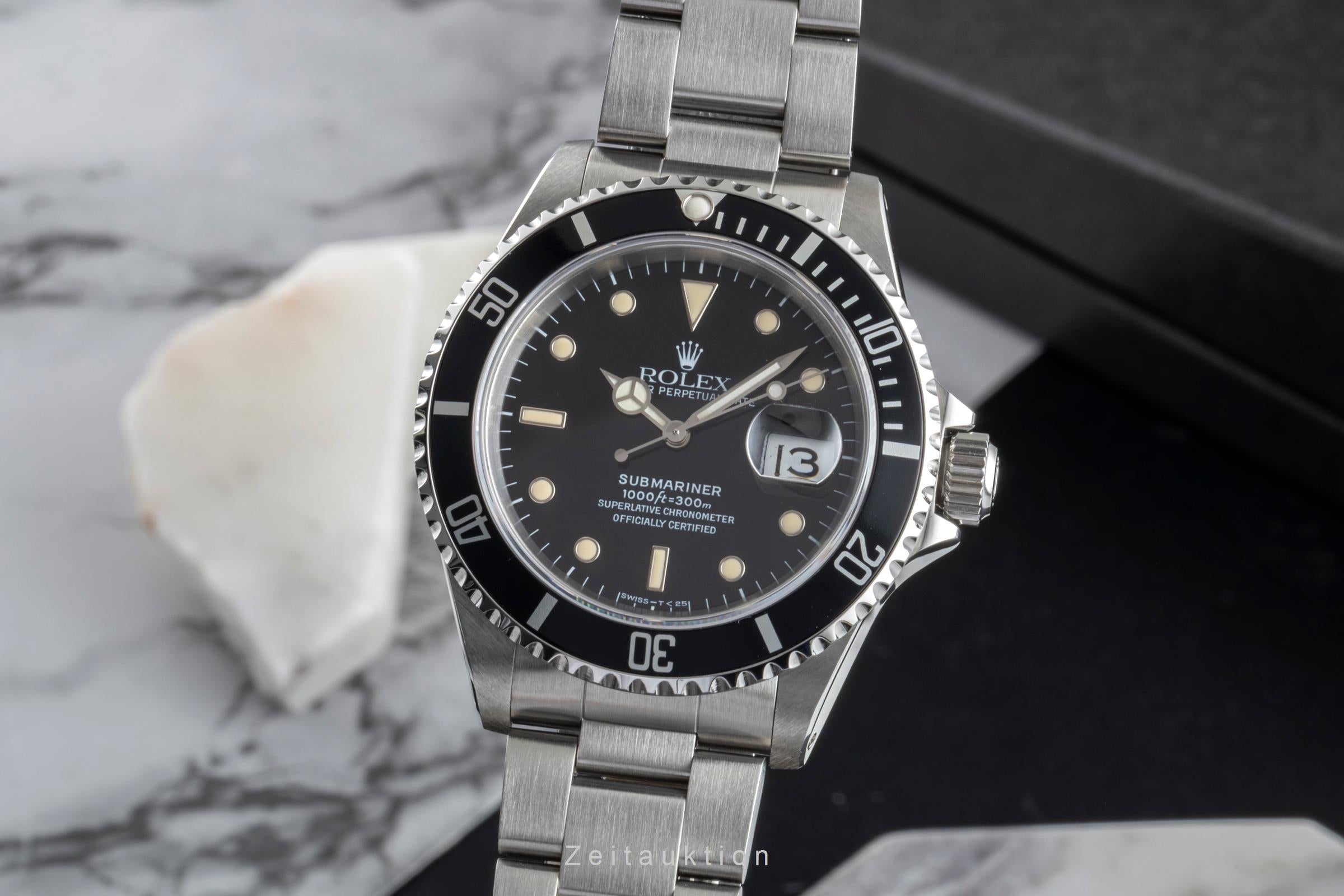 Rolex Submariner steel automatic men's watch 16610  [2507080]