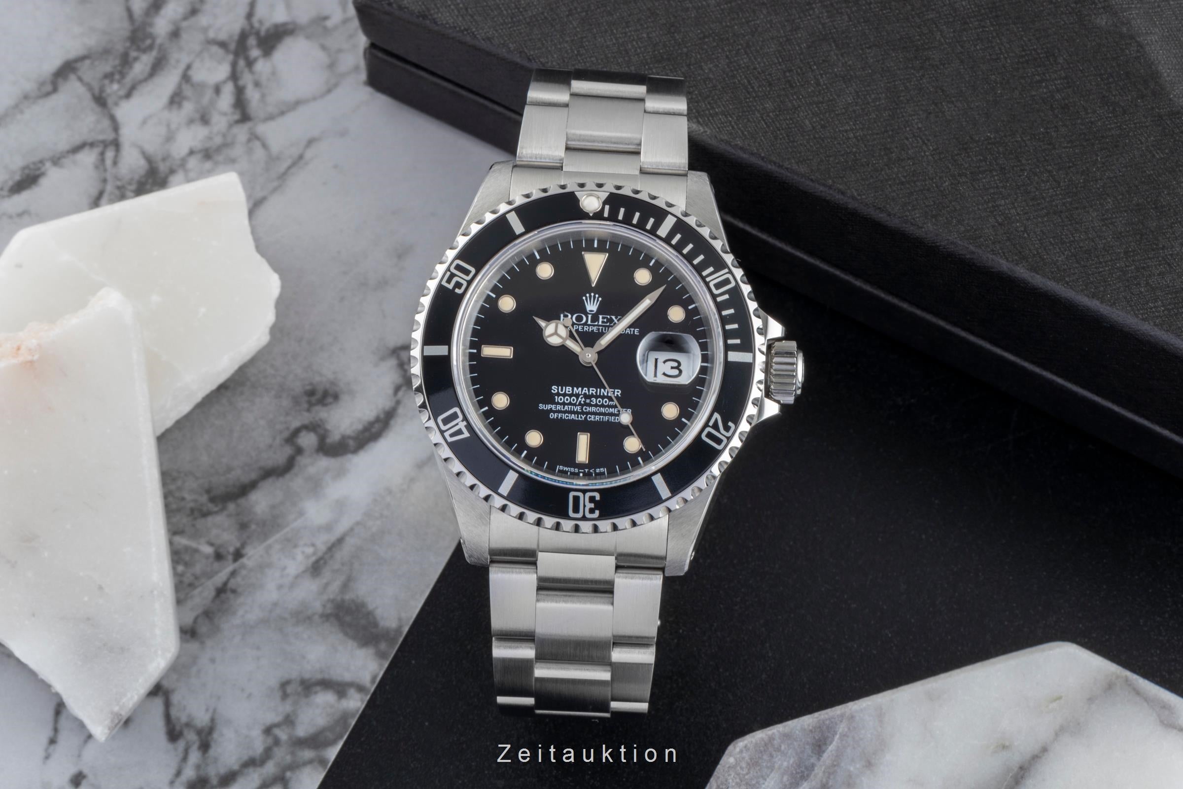 Rolex Submariner steel automatic men's watch 16610  [2507080]