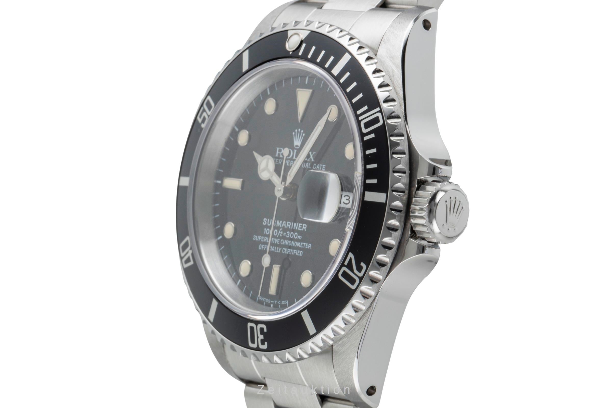 Rolex Submariner steel automatic men's watch 16610  [2507080]