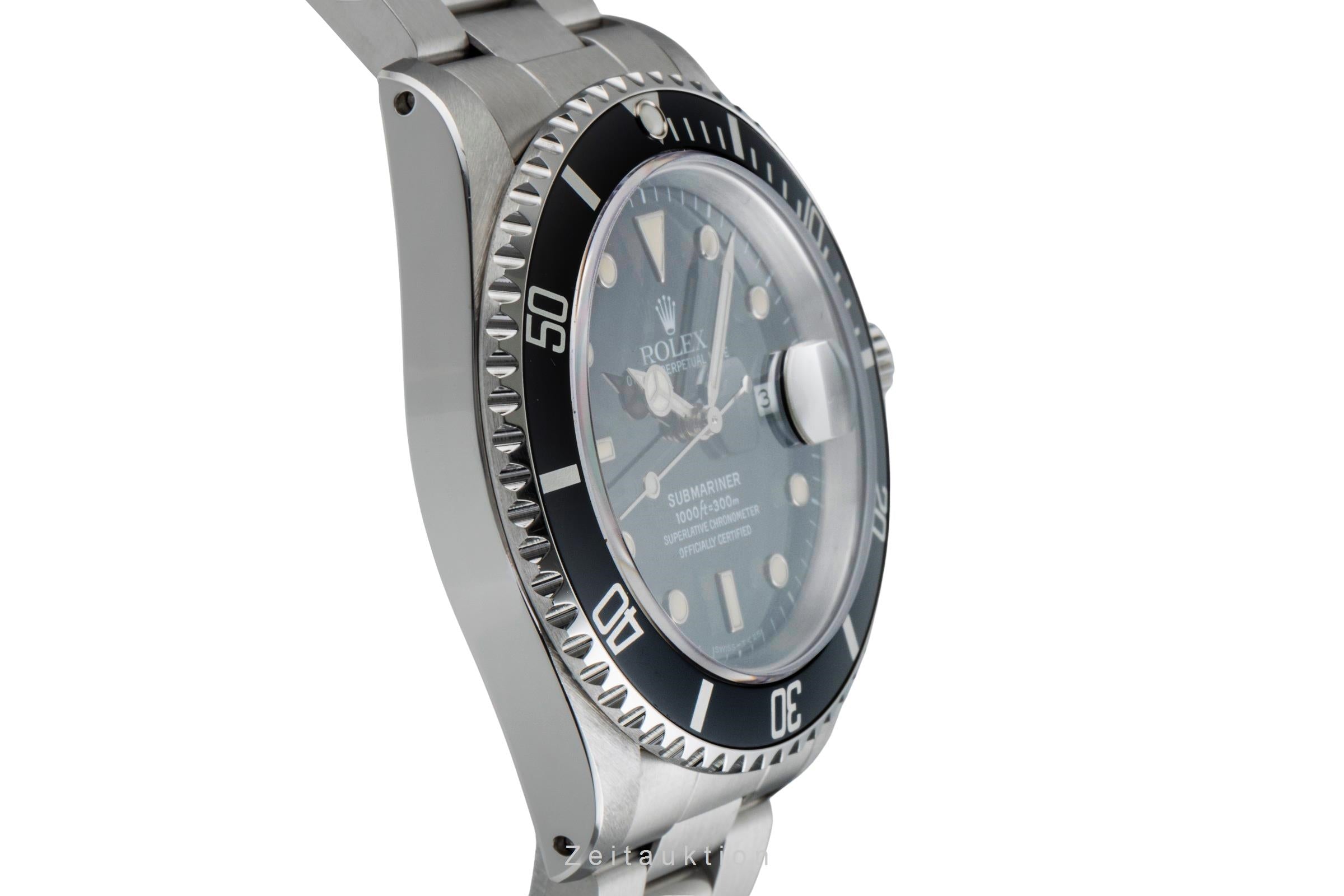Rolex Submariner steel automatic men's watch 16610  [2507080]
