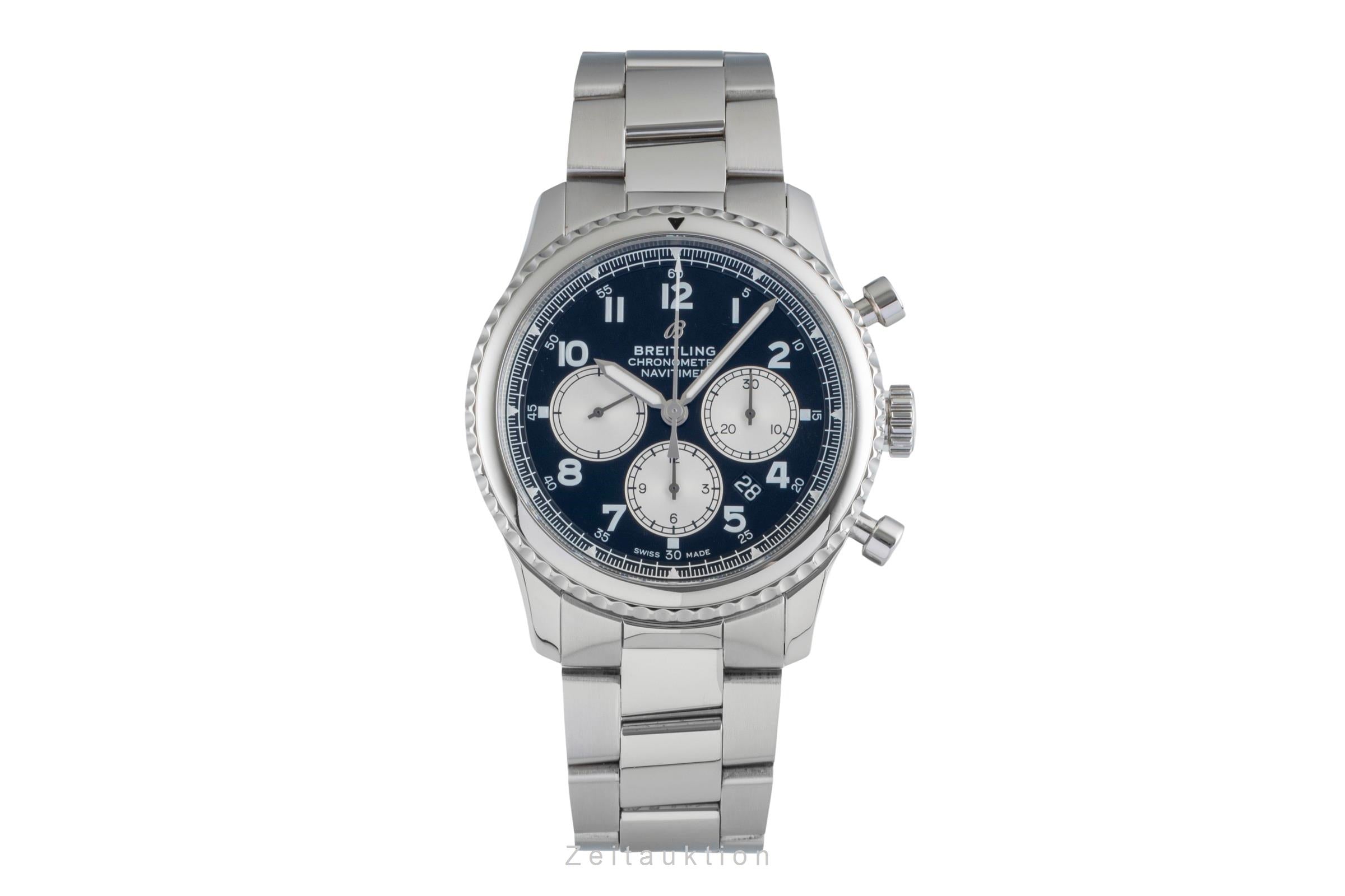 Breitling Navitimer chronograph steel automatic men's watch AB0117  [2507081]