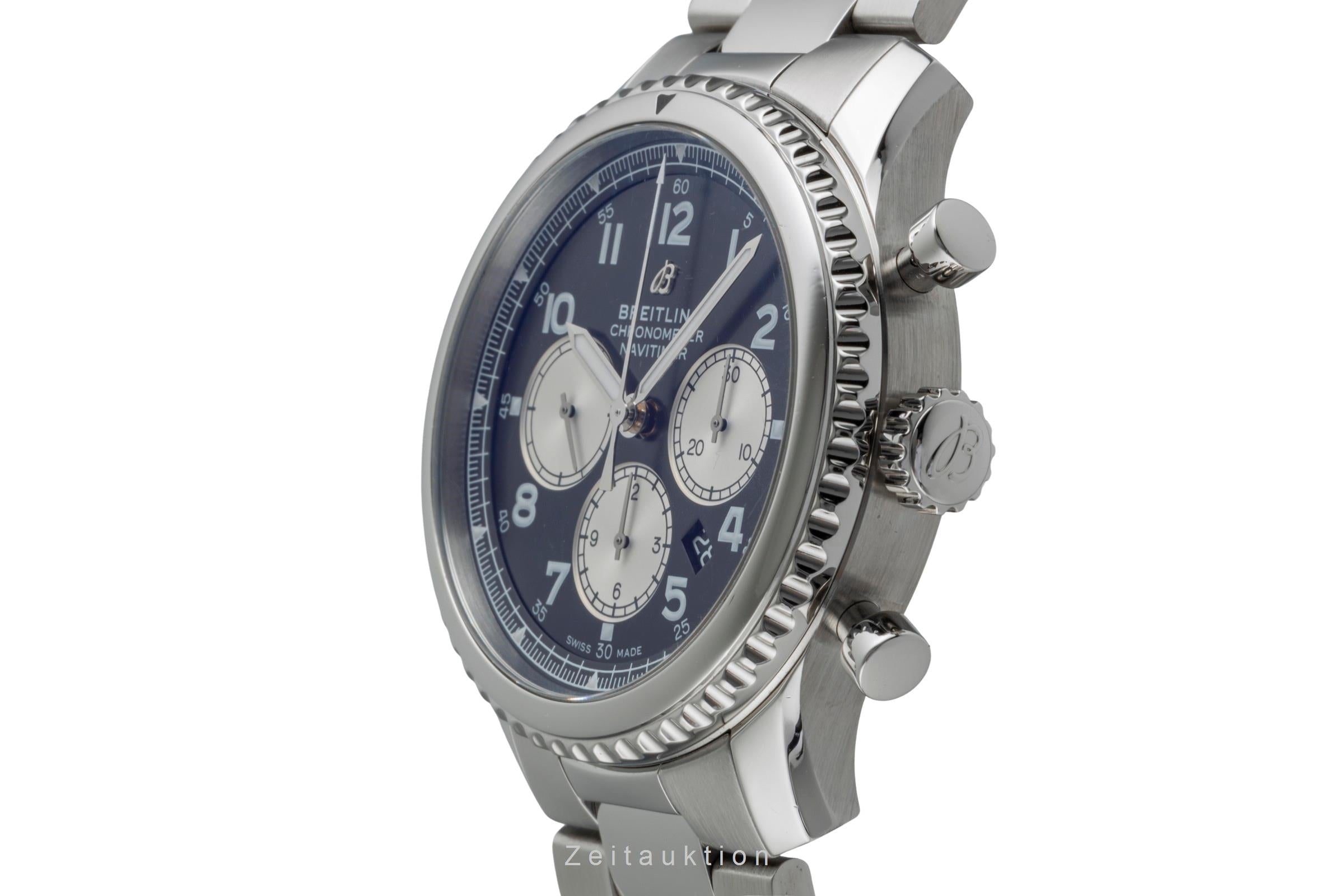 Breitling Navitimer chronograph steel automatic men's watch AB0117  [2507081]