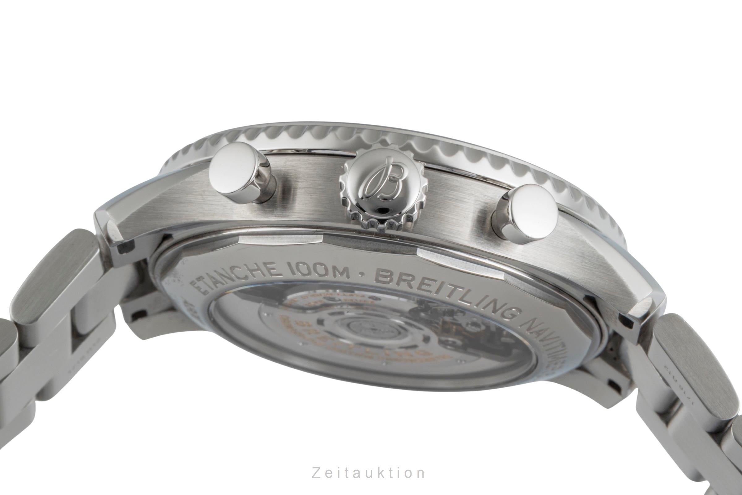 Breitling Navitimer chronograph steel automatic men's watch AB0117  [2507081]