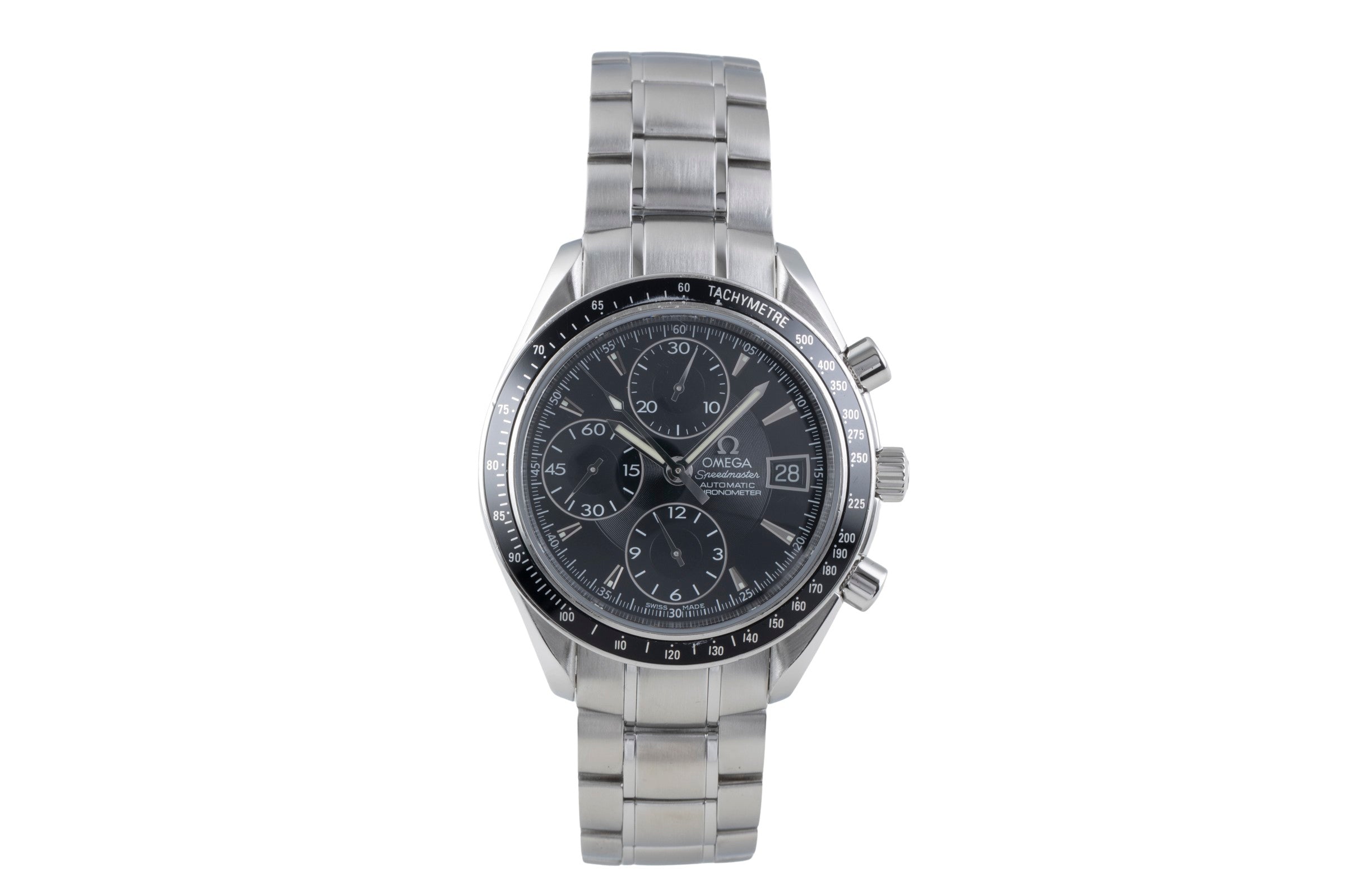 Omega Speedmaster chronograph steel automatic men's watch 3210.50.00  [2507082]