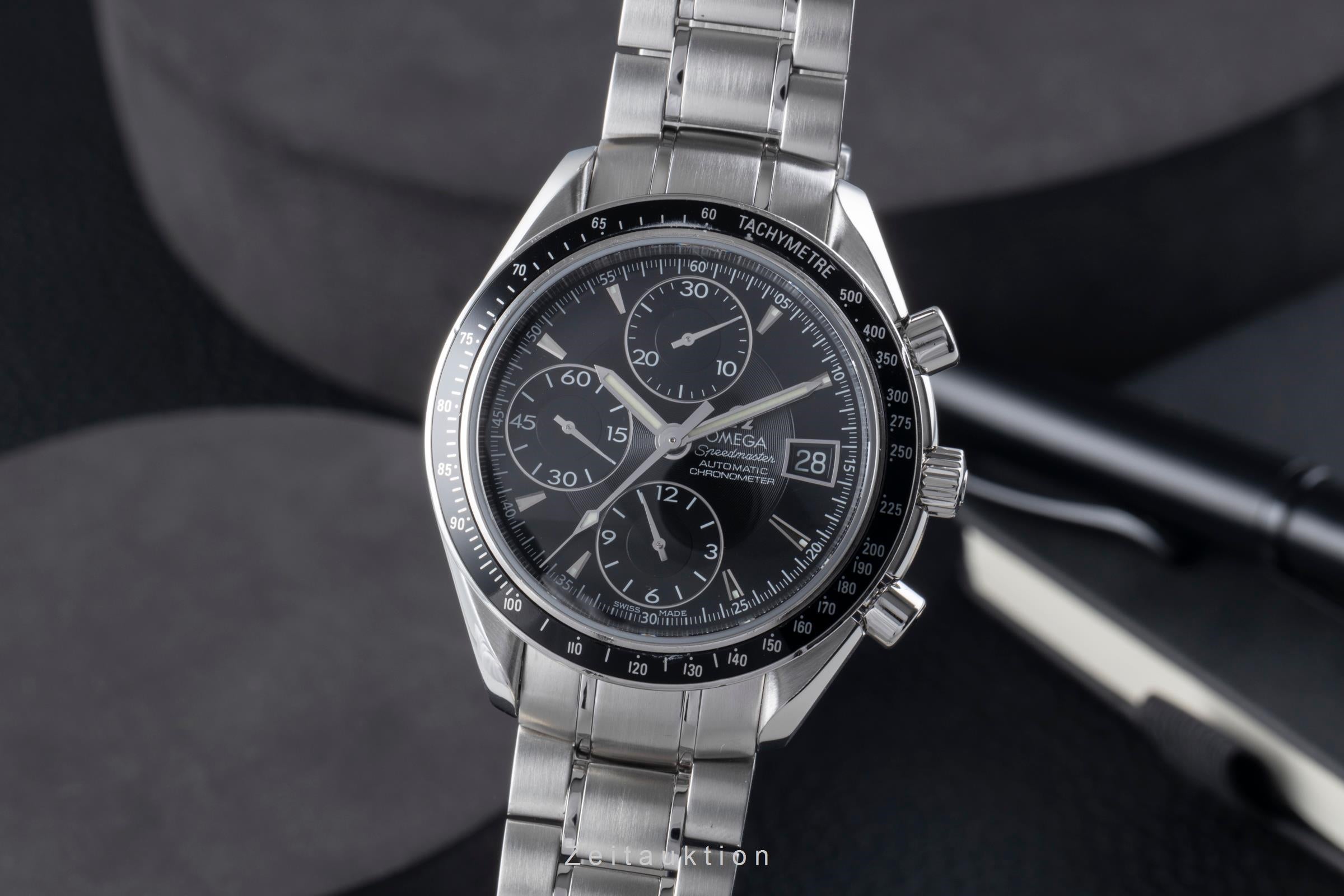 Omega Speedmaster chronograph steel automatic men's watch 3210.50.00  [2507082]