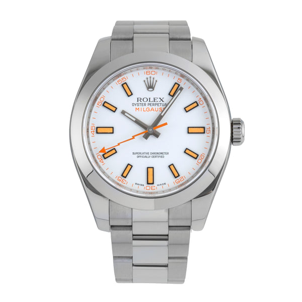 Rolex Milgauss acero automático reloj para caballeros 116400  [2507085]