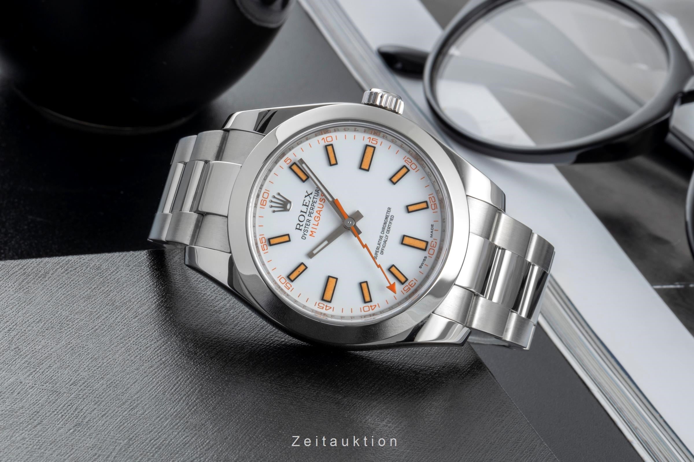 Rolex Milgauss acero automático reloj para caballeros 116400  [2507085]