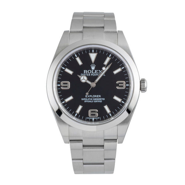 Rolex Explorer steel automatic men's watch 214270  [2507087]