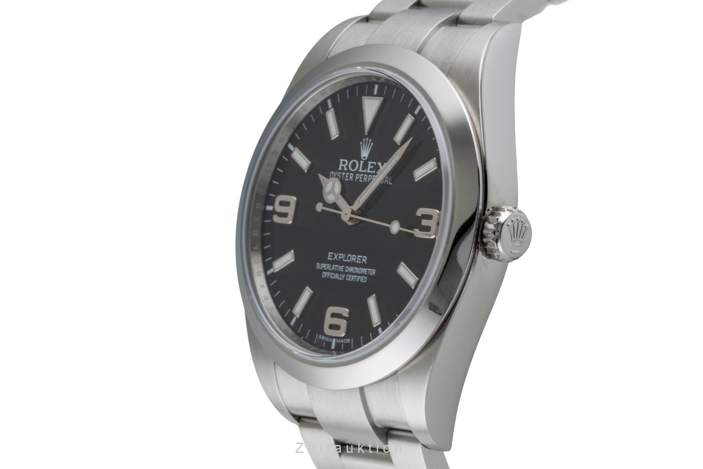 Rolex Explorer steel automatic men's watch 214270  [2507087]