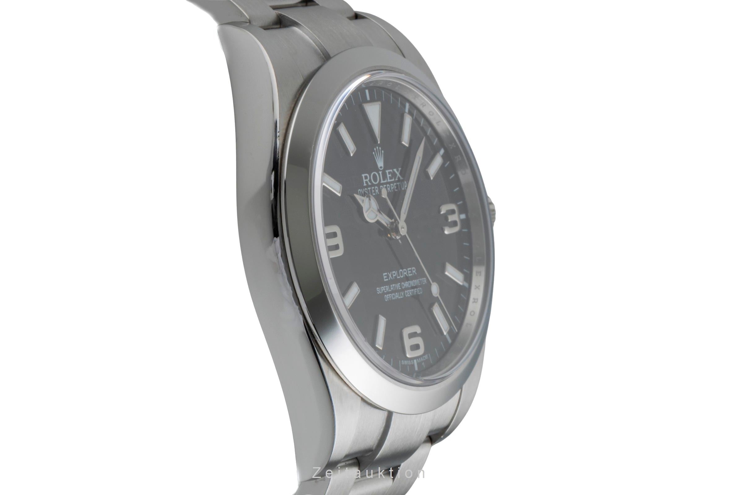 Rolex Explorer steel automatic men's watch 214270  [2507087]