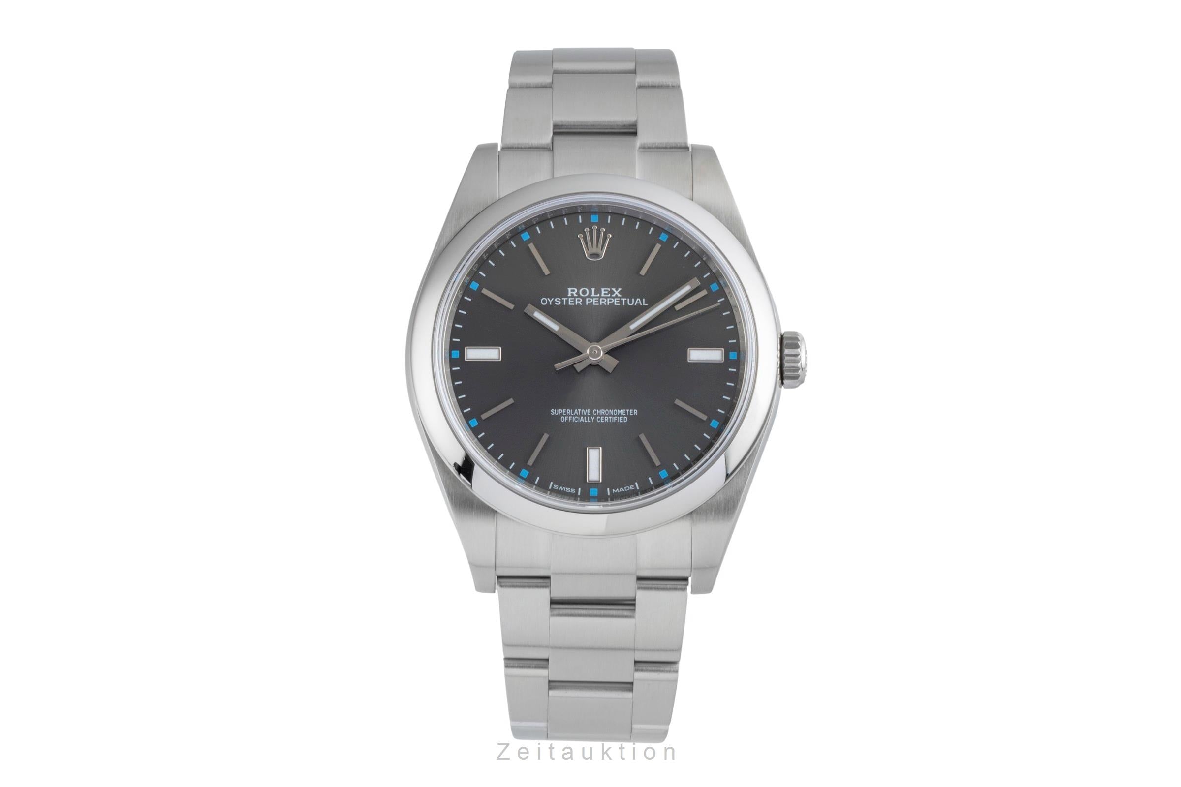 Rolex Oyster Perpetual acier automatique montre pour hommes 114300  [2507088]