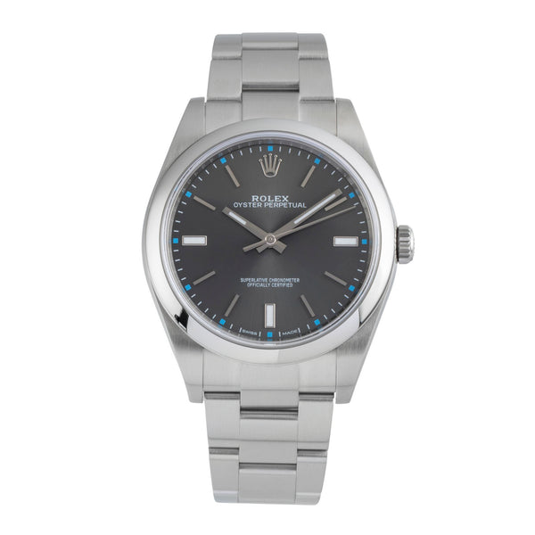 Rolex Oyster Perpetual acier automatique montre pour hommes 114300  [2507088]