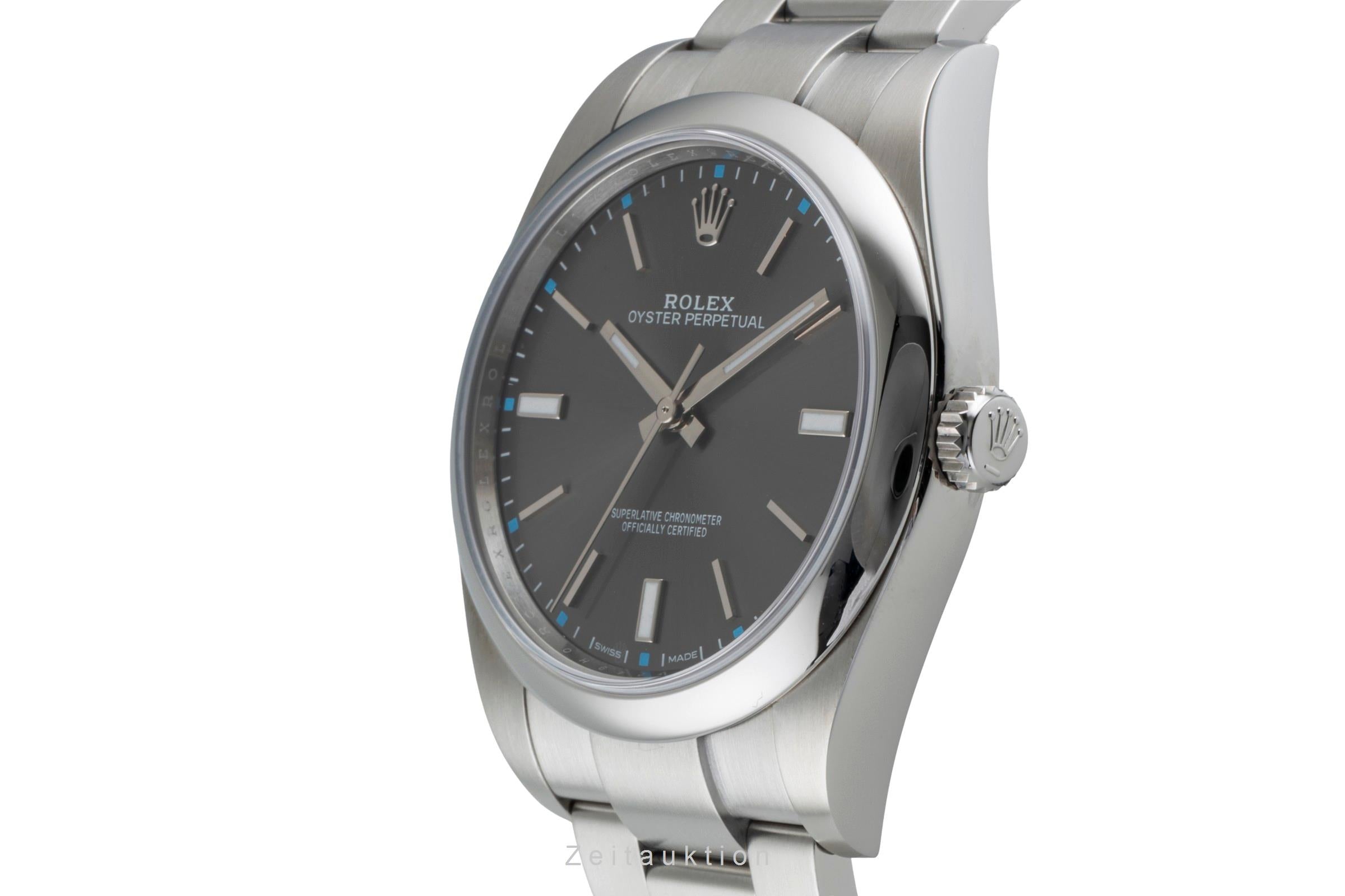 Rolex Oyster Perpetual acier automatique montre pour hommes 114300  [2507088]